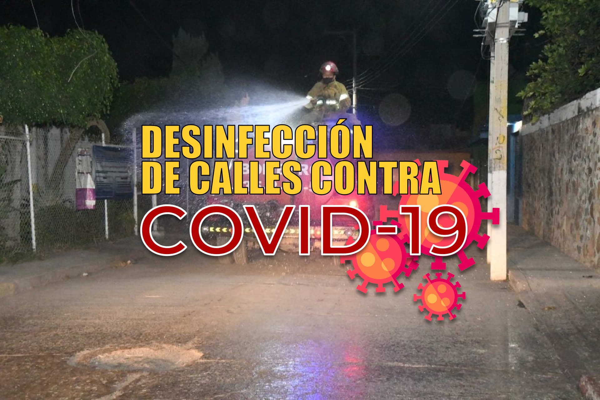 Inician operativos de desinfección en comunidades de Cuautla