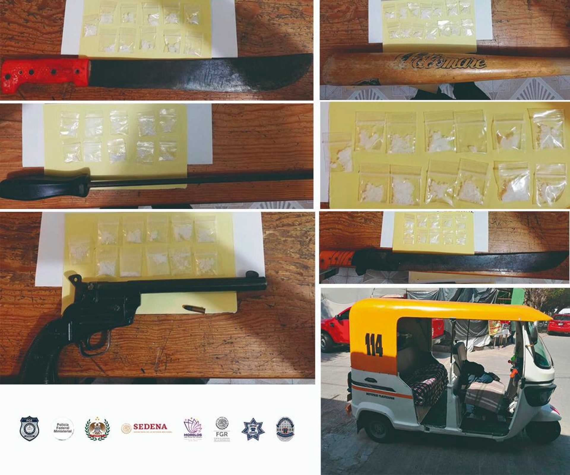 Detienen a seis presuntos integrantes de 'La Banda del Braulio', en Tlaltizapán