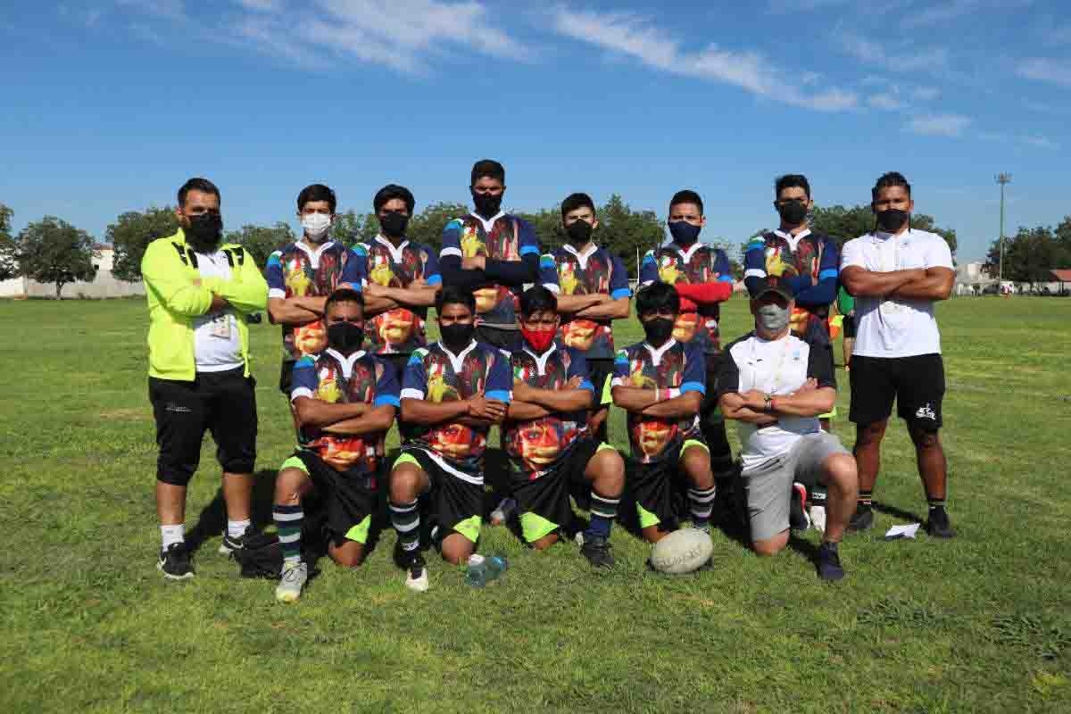Se despide representativo morelense de rugby en Juegos Nacionales Conade 2021