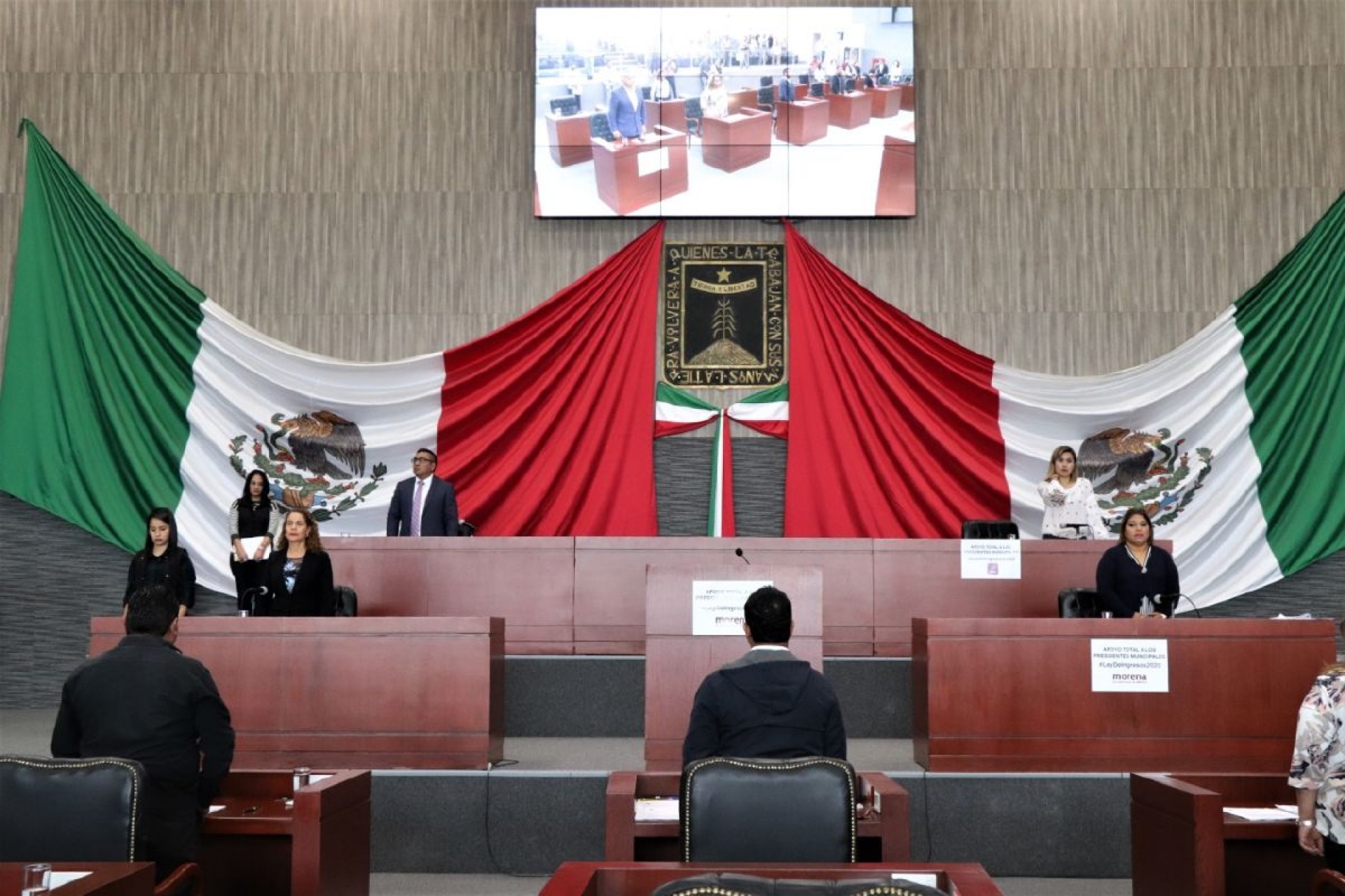 Pendiente, la clausura del periodo ordinario de sesiones