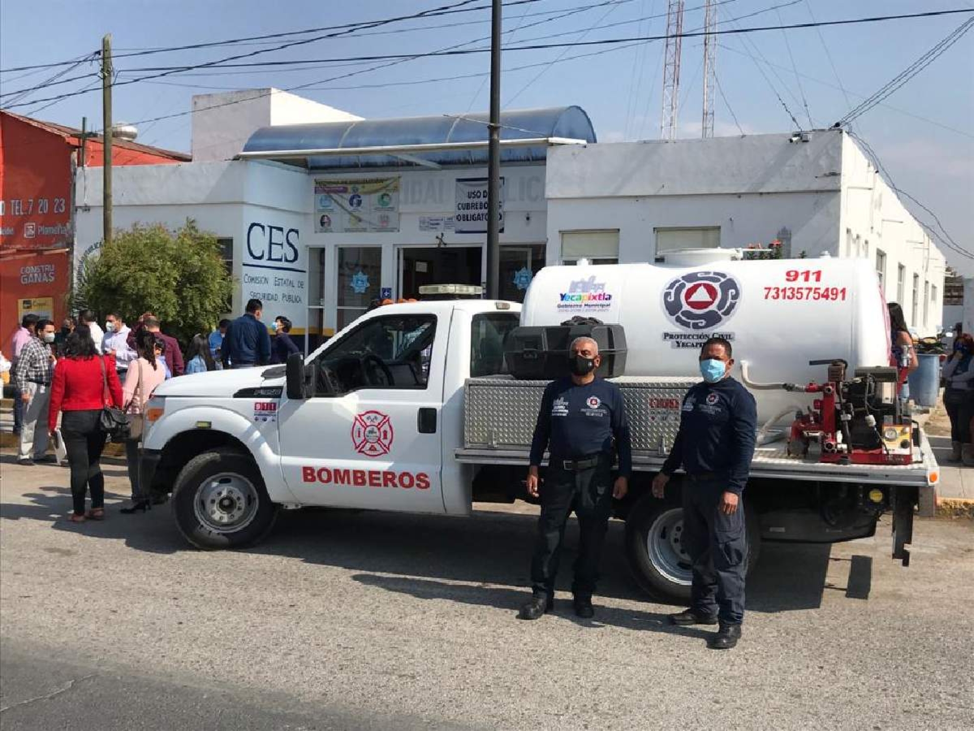 Aumentarán equipo para bomberos de Yecapixtla