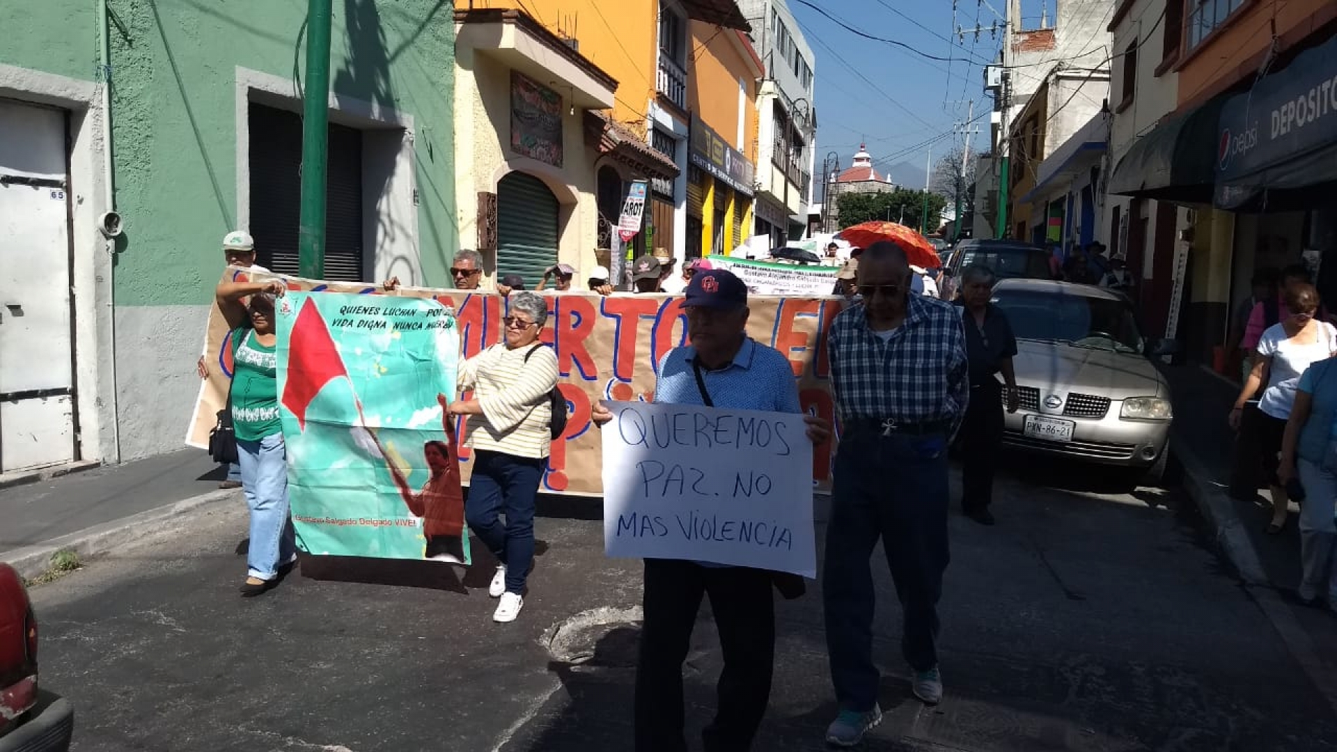 Se manifiesta Asociación Cívica Morelense contra la violencia