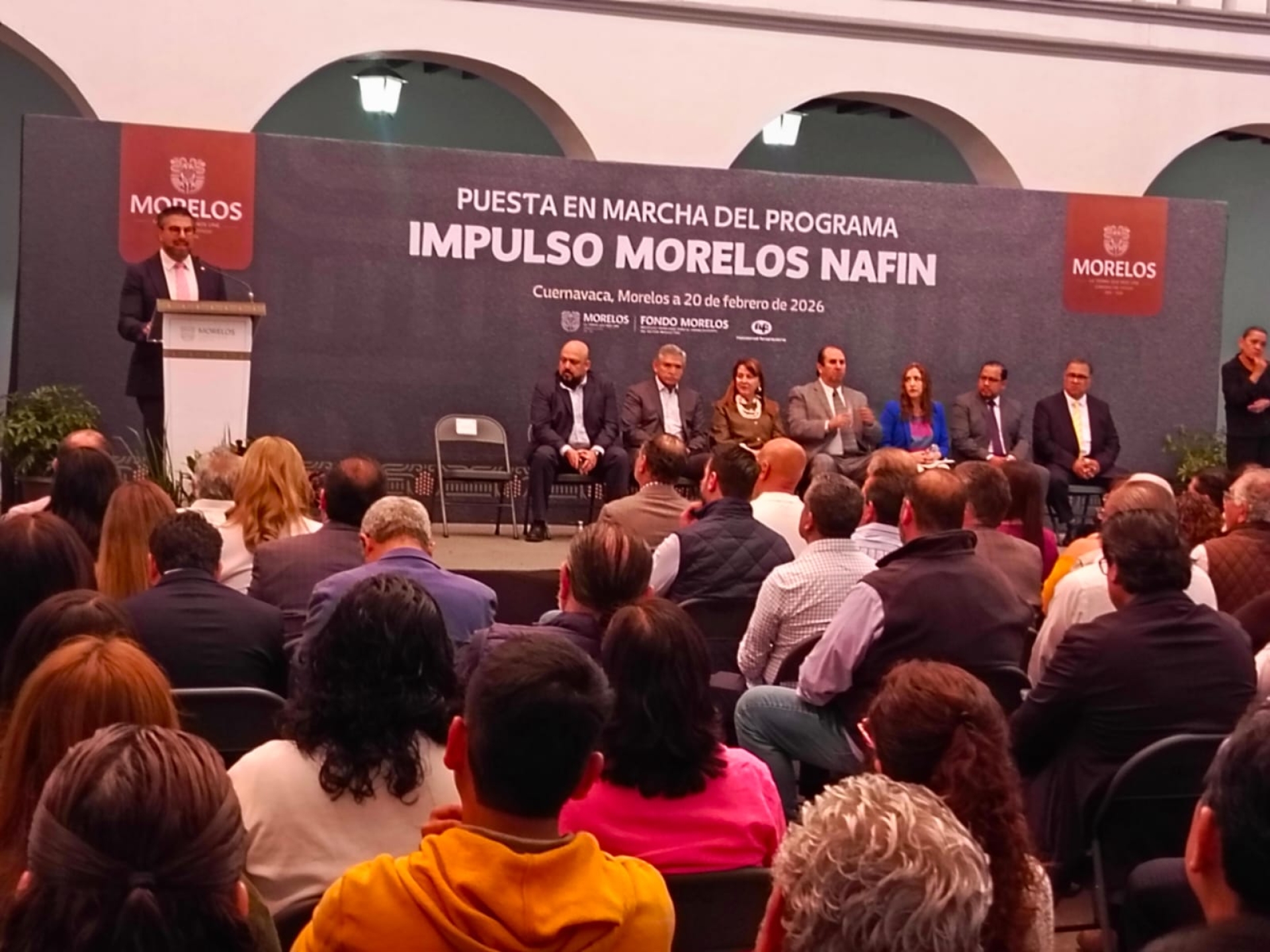 Preside gobernadora Margarita González Saravia puesta en marcha del programa Impulso Morelos Nafin