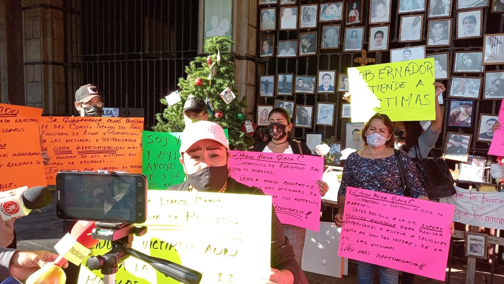 Denuncian colectivos de víctimas falta de respuesta de autoridades
