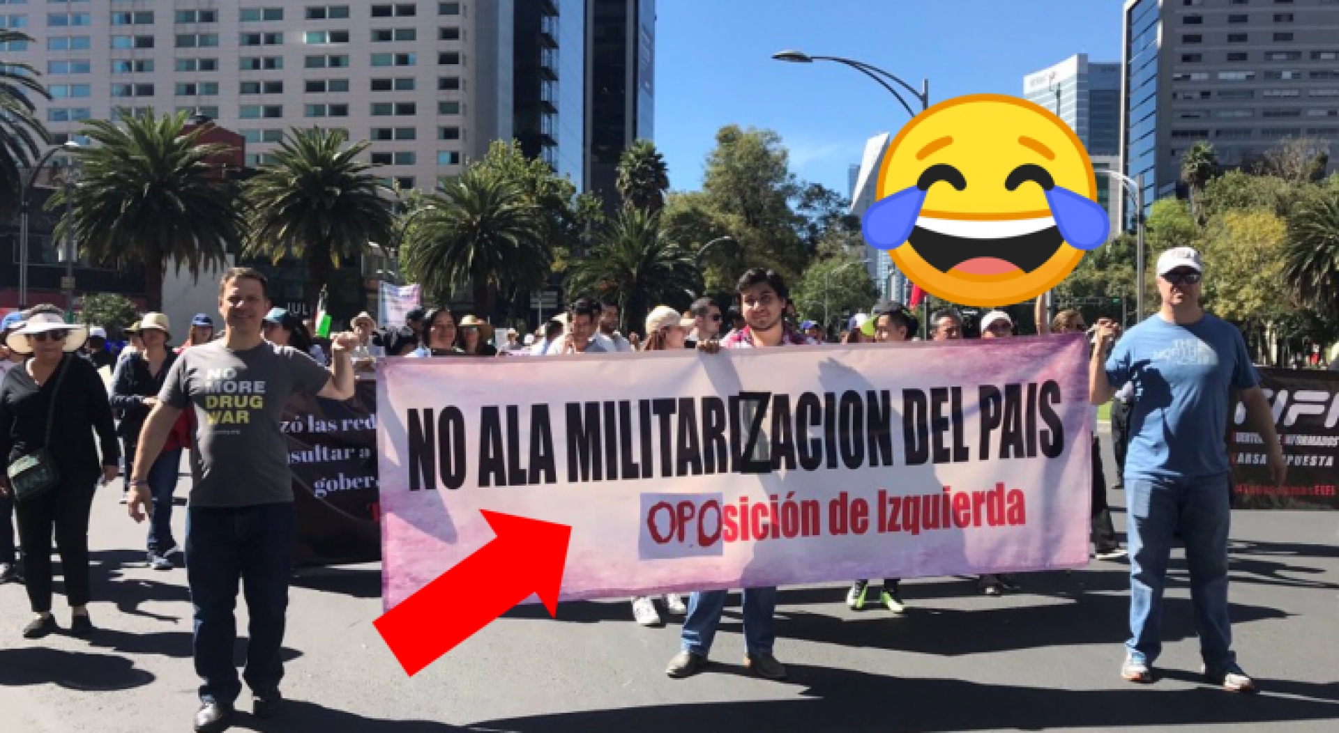 Fracaso total: Con faltas de ortografías y 800 personas marcharon los “fifís” contra AMLO
