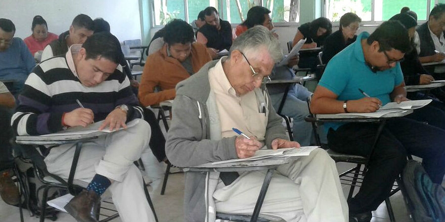Aplican exámenes a aspirantes a supervisores y capacitadores electorales