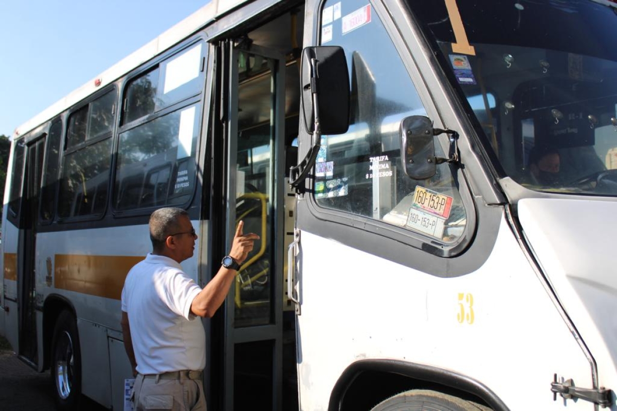 Intensifica SMyT operativos de revisión de unidades del transporte público
