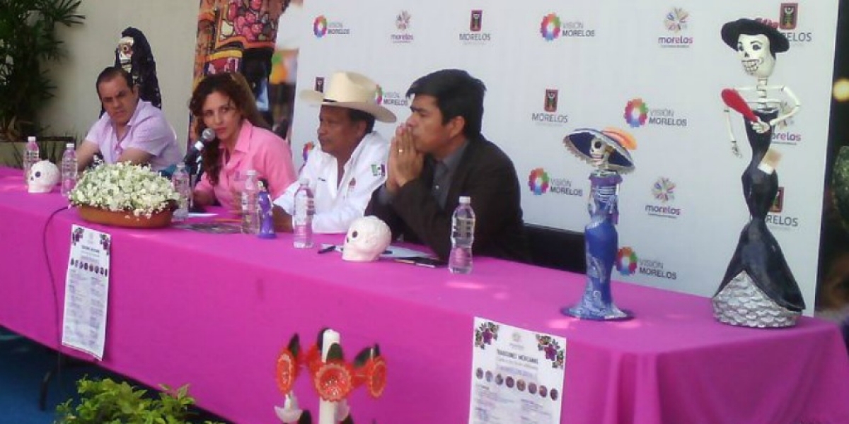 Habrá actividad cultural en los 33 municipios de Morelos, por festividades de Día de Muertos: secretaria de Turismo