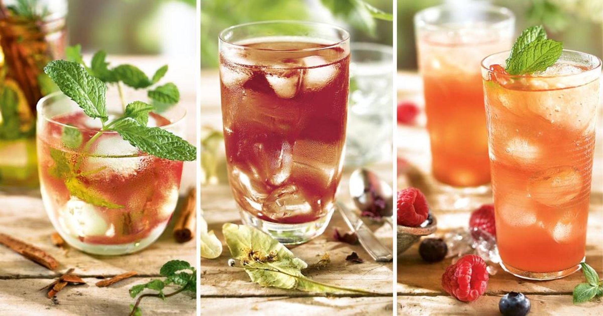 3 recetas de té helado para combatir el calor