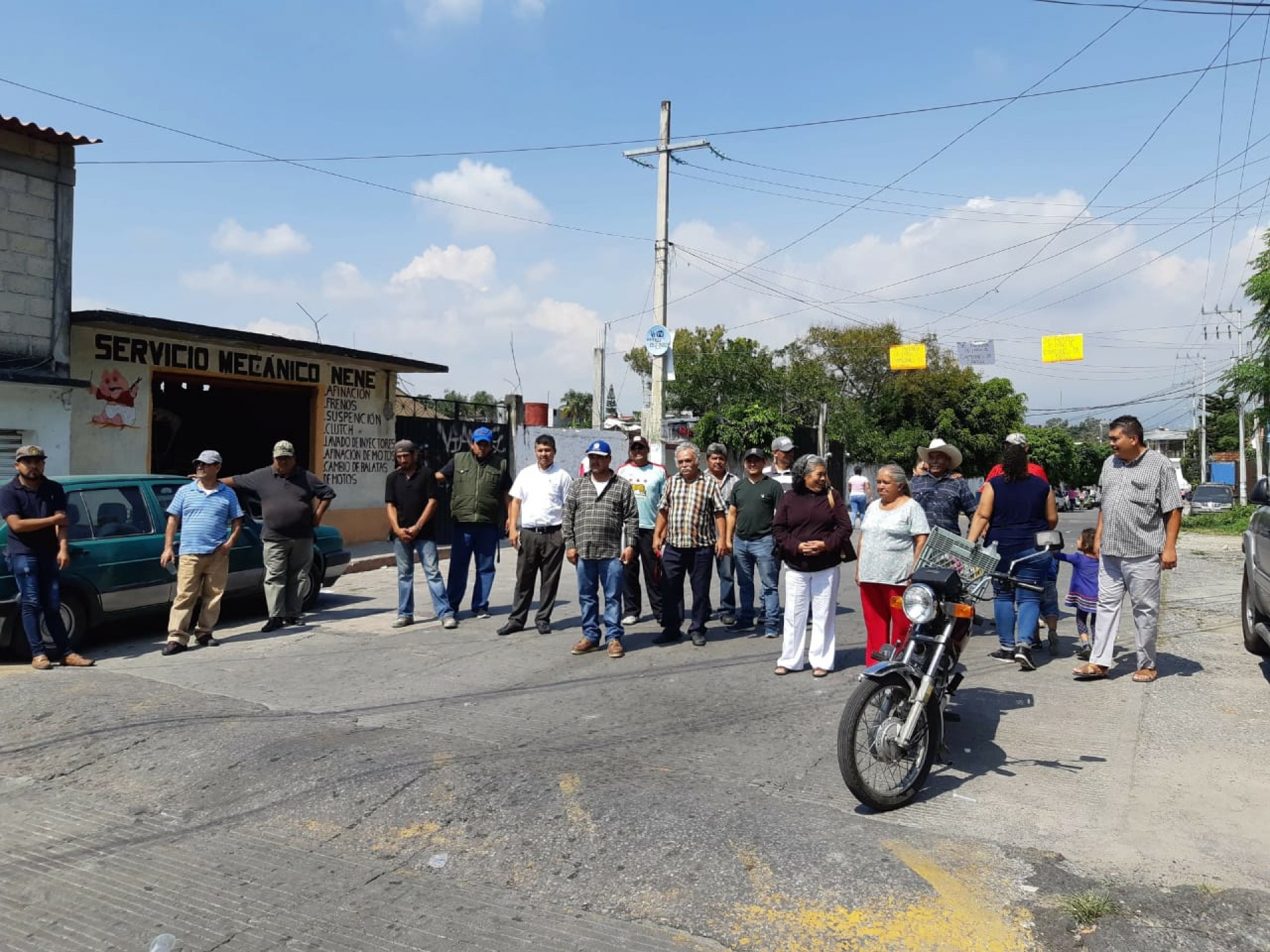Protestan vecinos de Alta Palmira por afectación de calles