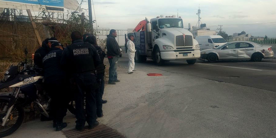 Fallece mujer tras accidente en el paso exprés