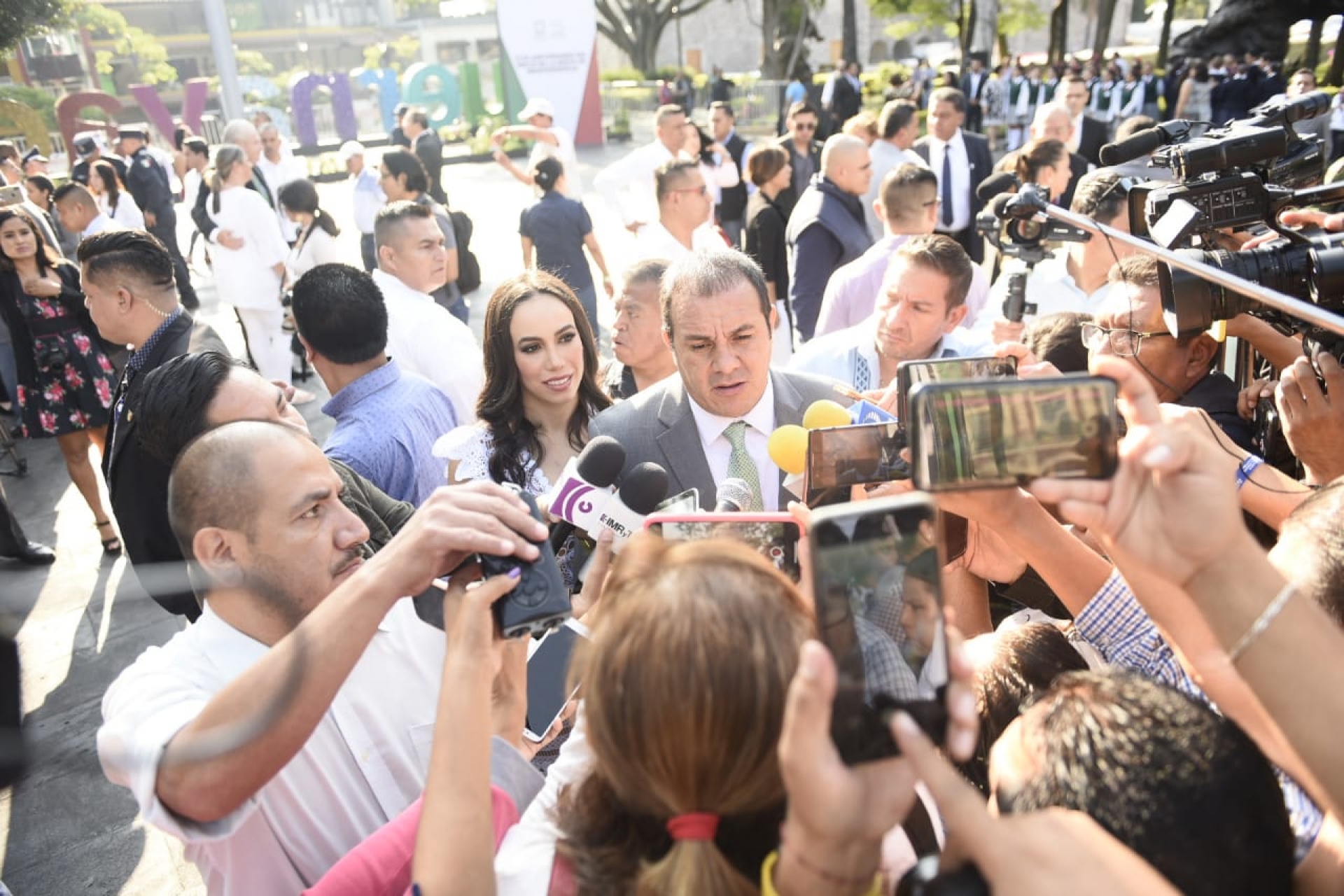 'Seguiremos trabajando para tener paz social en Morelos': Cuauhtémoc Blanco