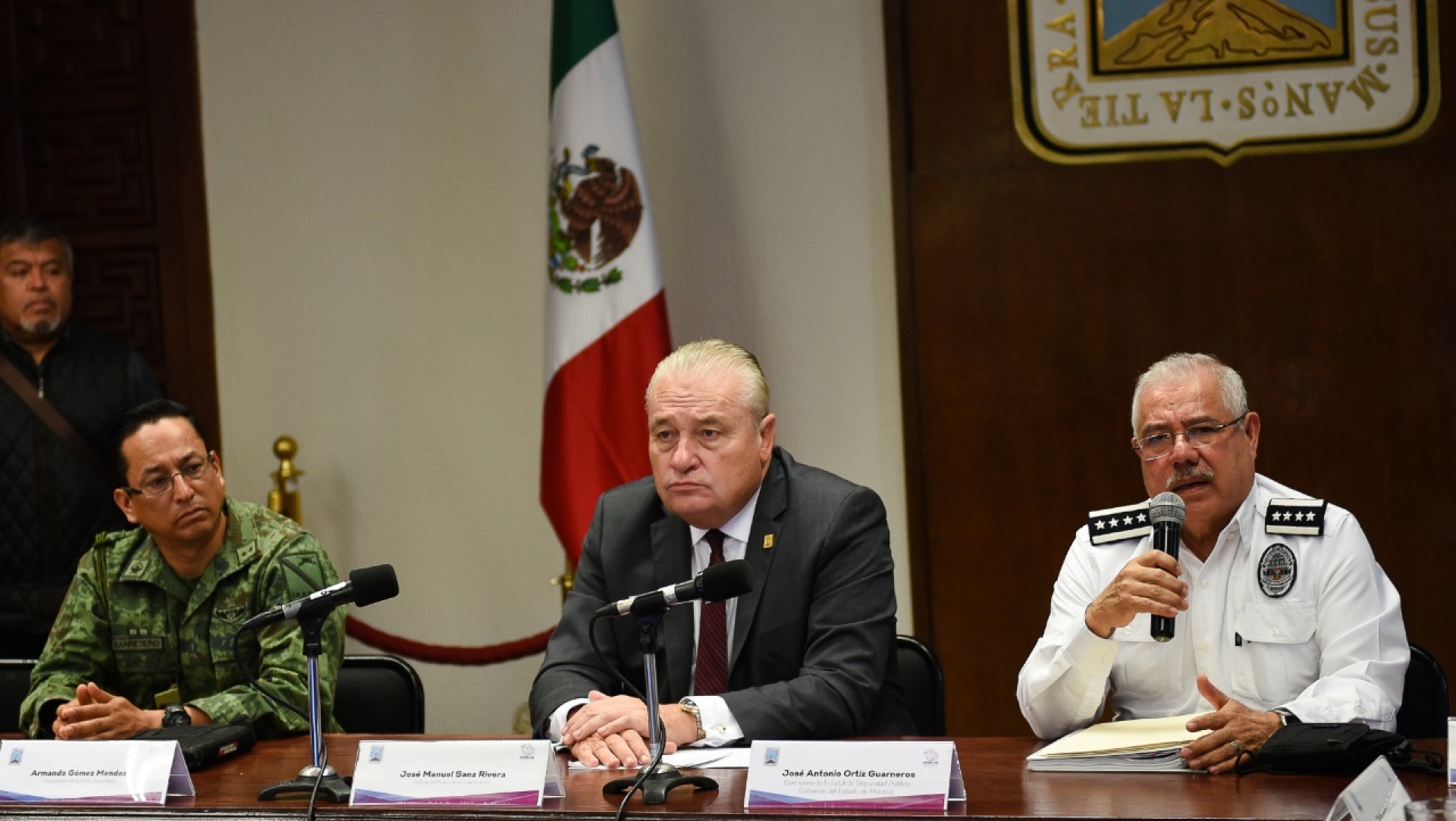 'Comando Tlahuica' no opera en Morelos: Ortiz Guarneros