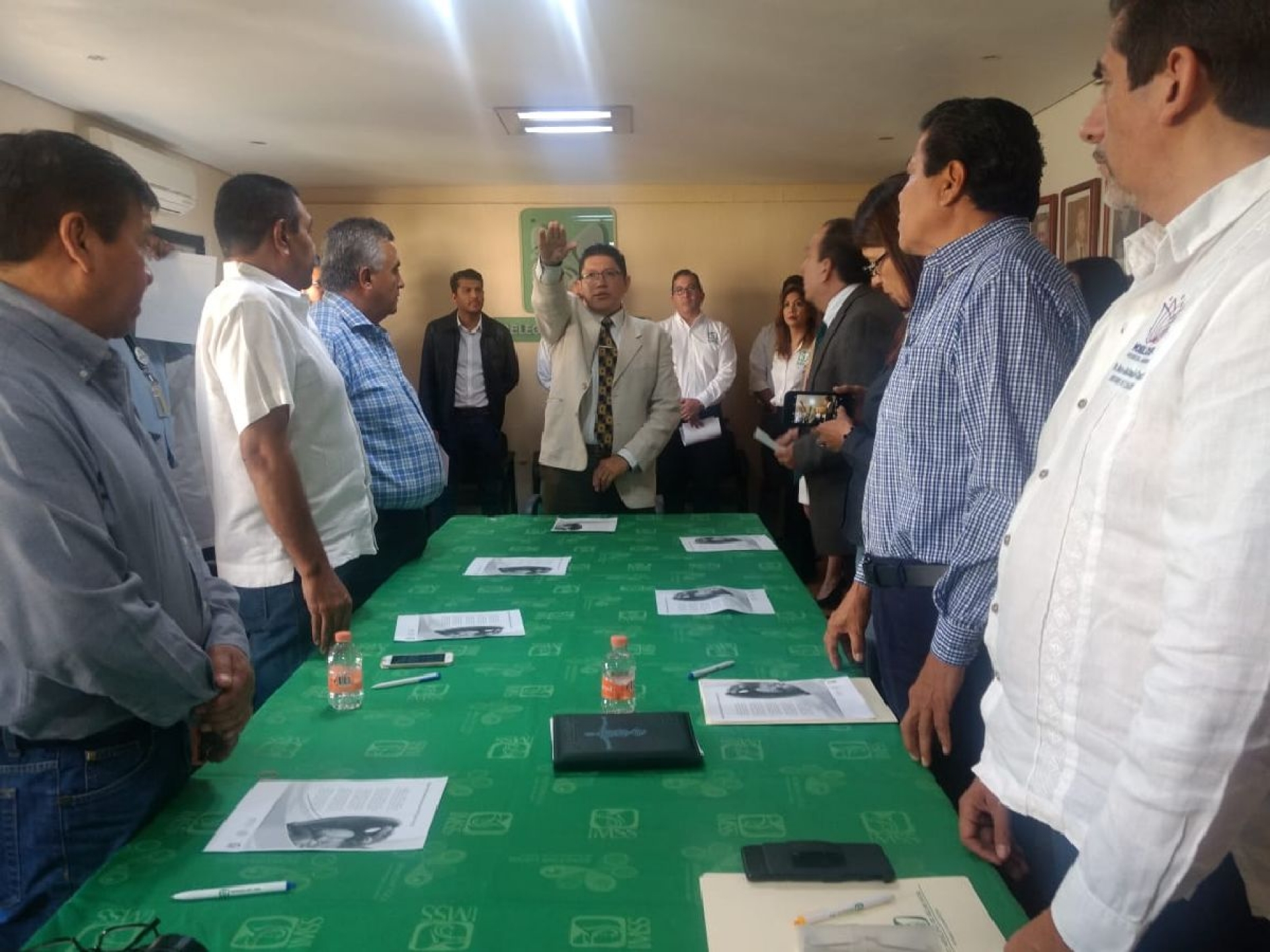 Por designación del H. Consejo Técnico, Ricardo Acuña Fuentes asume como delegado del IMSS en Morelos