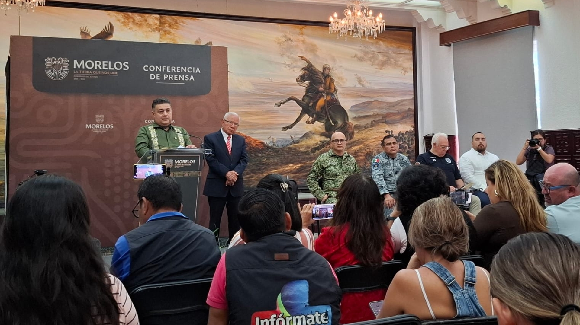 Se acata instrucción de la presidenta Claudia Sheinbaum de atender la seguridad en Cuautla: SSPC