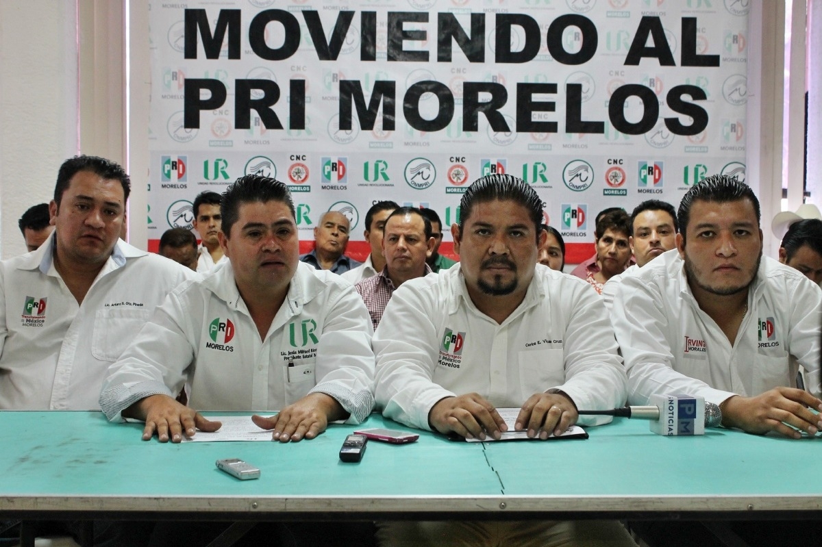 Priistas anuncian caravana a la Ciudad de México contra Becerril