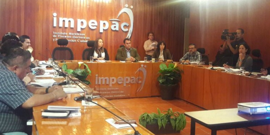 Sesiona comisión ejecutiva de Organización y Partidos Políticos del Impepac