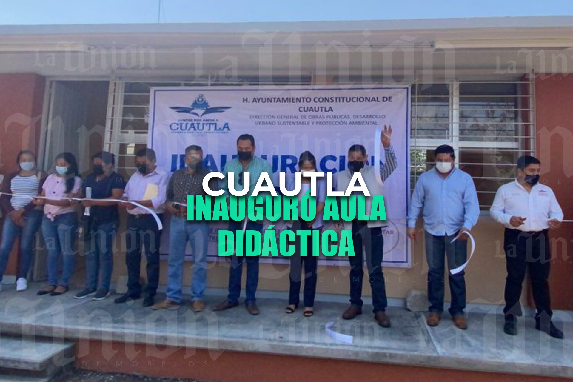 Jesús Corona Damián entrega obras en dos colonias