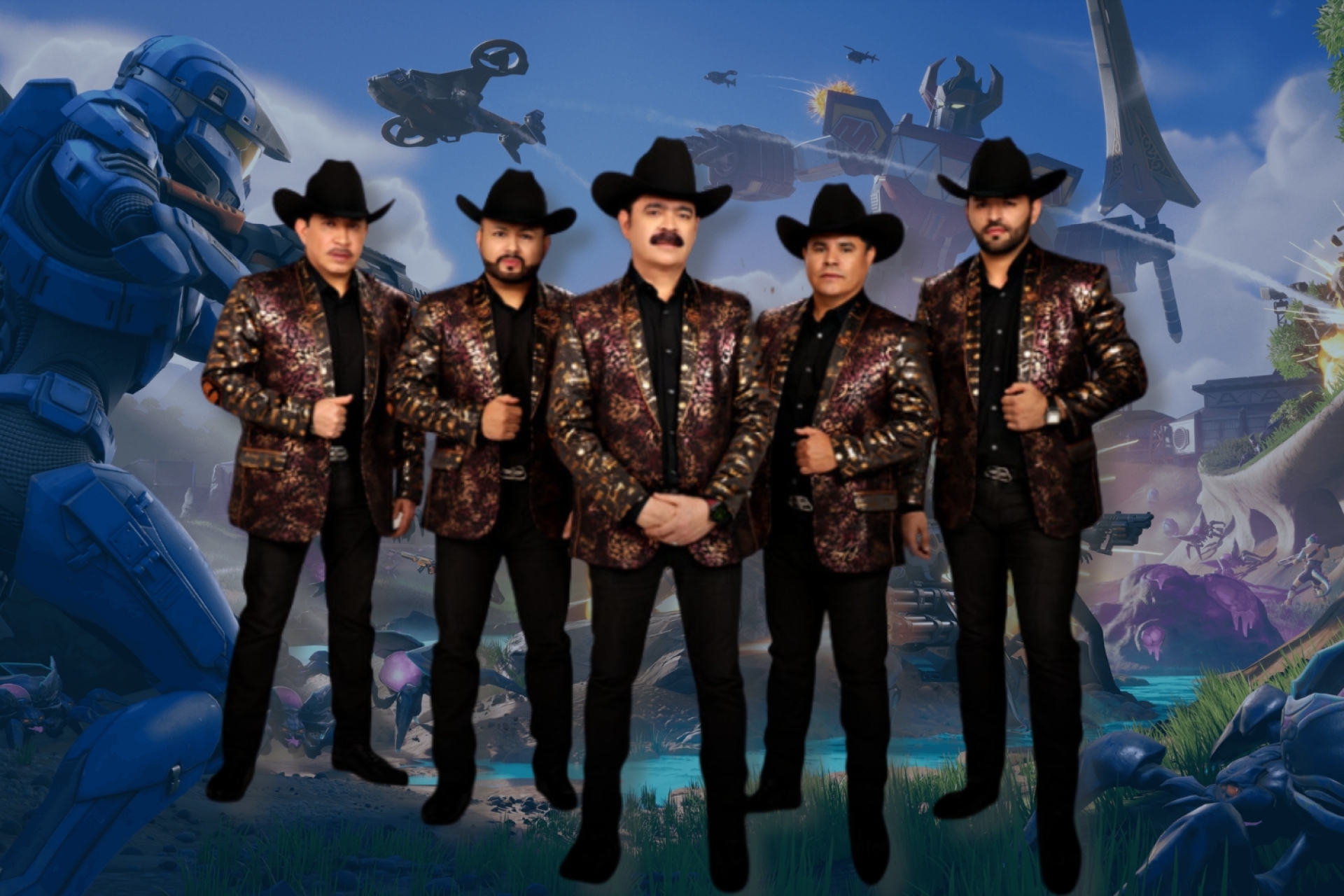 'La Chona' llega a Fortnite Festival: Los Tucanes de Tijuana debutan en el popular modo musical