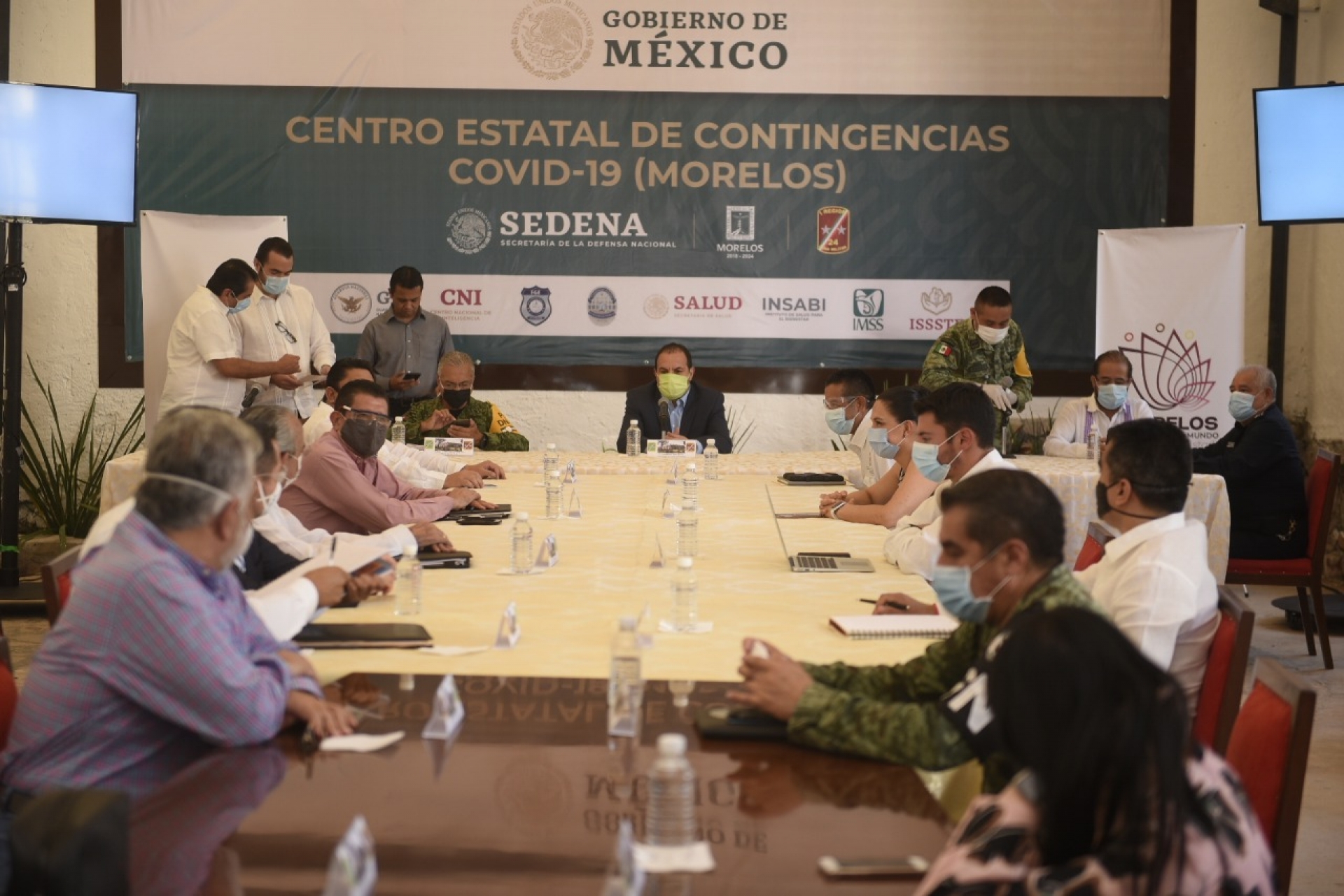 Instruye Cuauhtémoc Blanco fortalecer medidas que protejan a Morelos del Covid-19