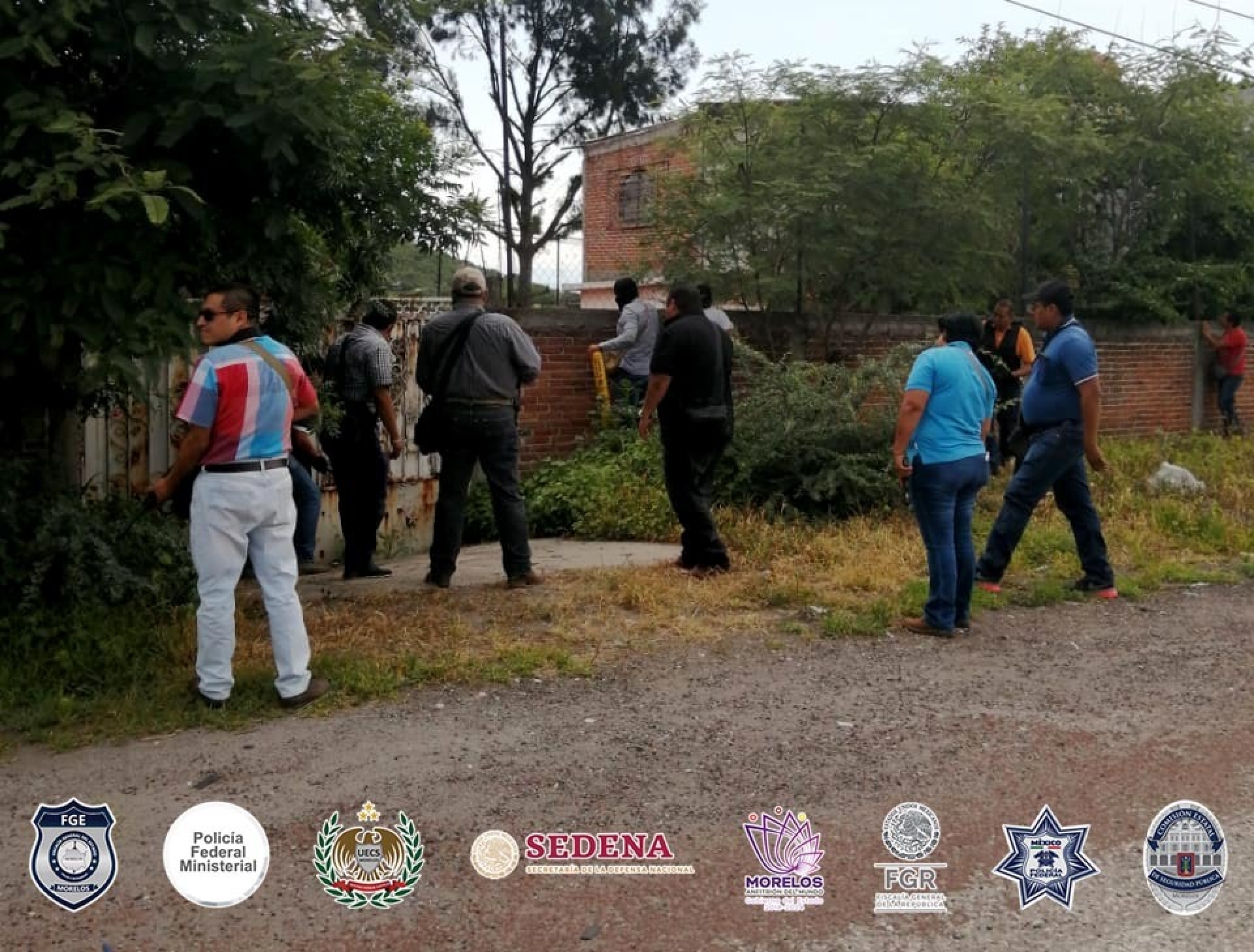 Unidad Canina de FGE logra hallazgo de droga en un inmueble, en Ayala
