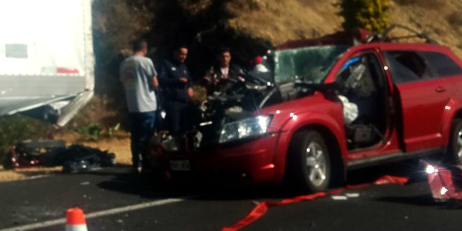 Pierde la vida un hombre tras accidente en la autopista México-Cuernavaca