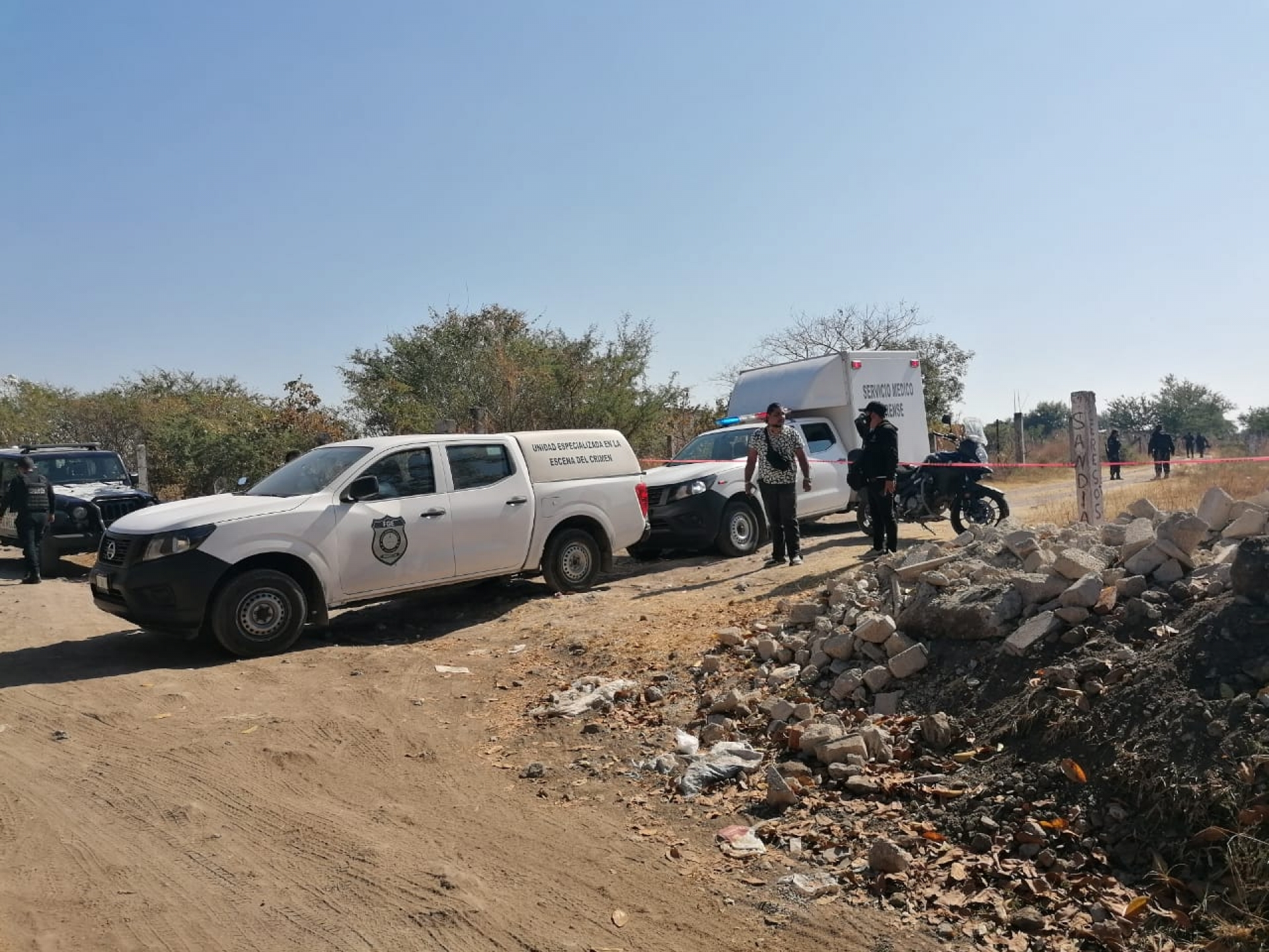 Hallan el cadáver encobijado de un hombre en la colonia Los Frutales