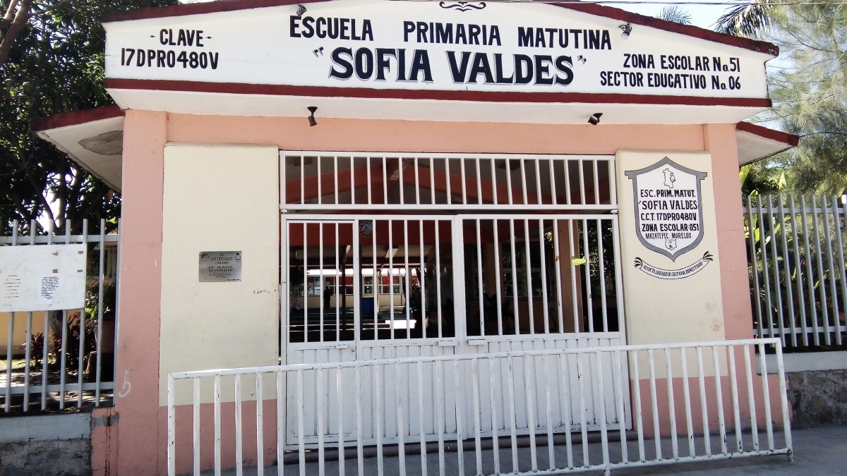 Registra un 85% de avance la remodelación de la primaria Sofía Valdés de Mazatepec