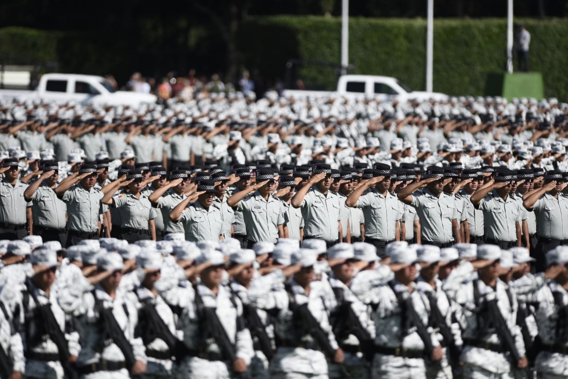 Acude Cuauhtémoc Blanco a ceremonia oficial de inauguración de la Guardia Nacional