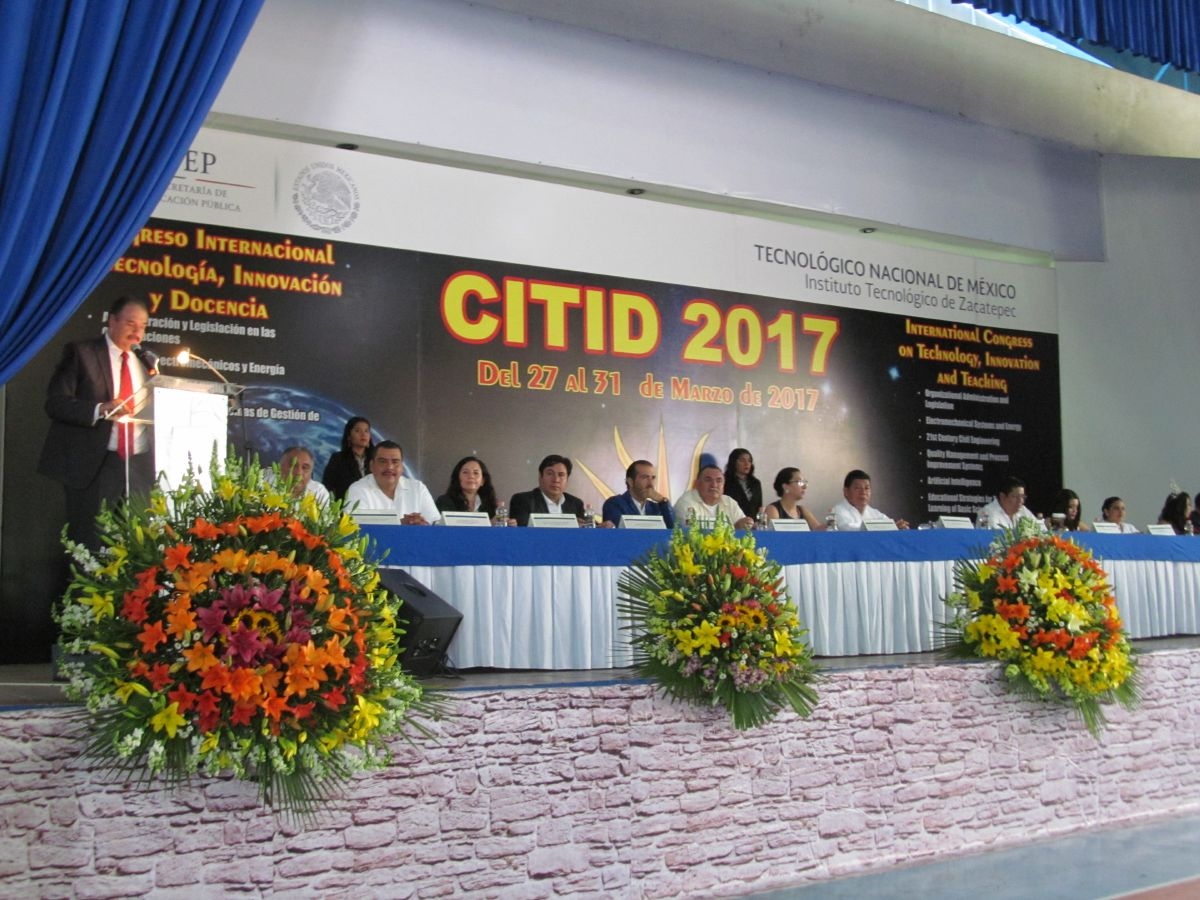Se inicia Congreso Internacional en Tecnología, Innovación y Docencia en el ITZ