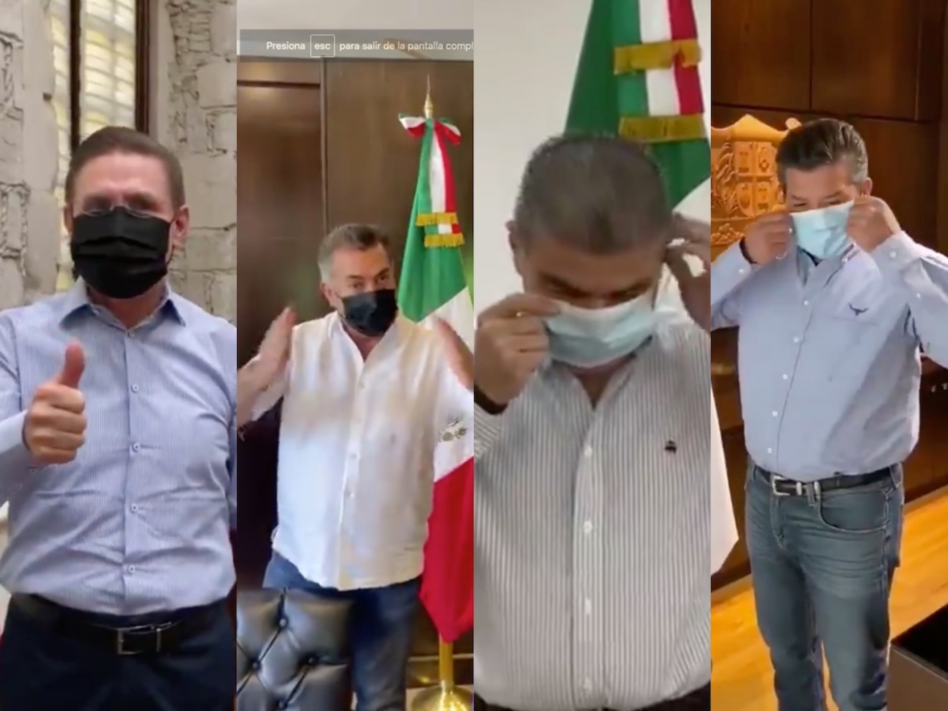 ¿Y AMLO para cuándo? Gobernadores se unen al #PónteloChallenge