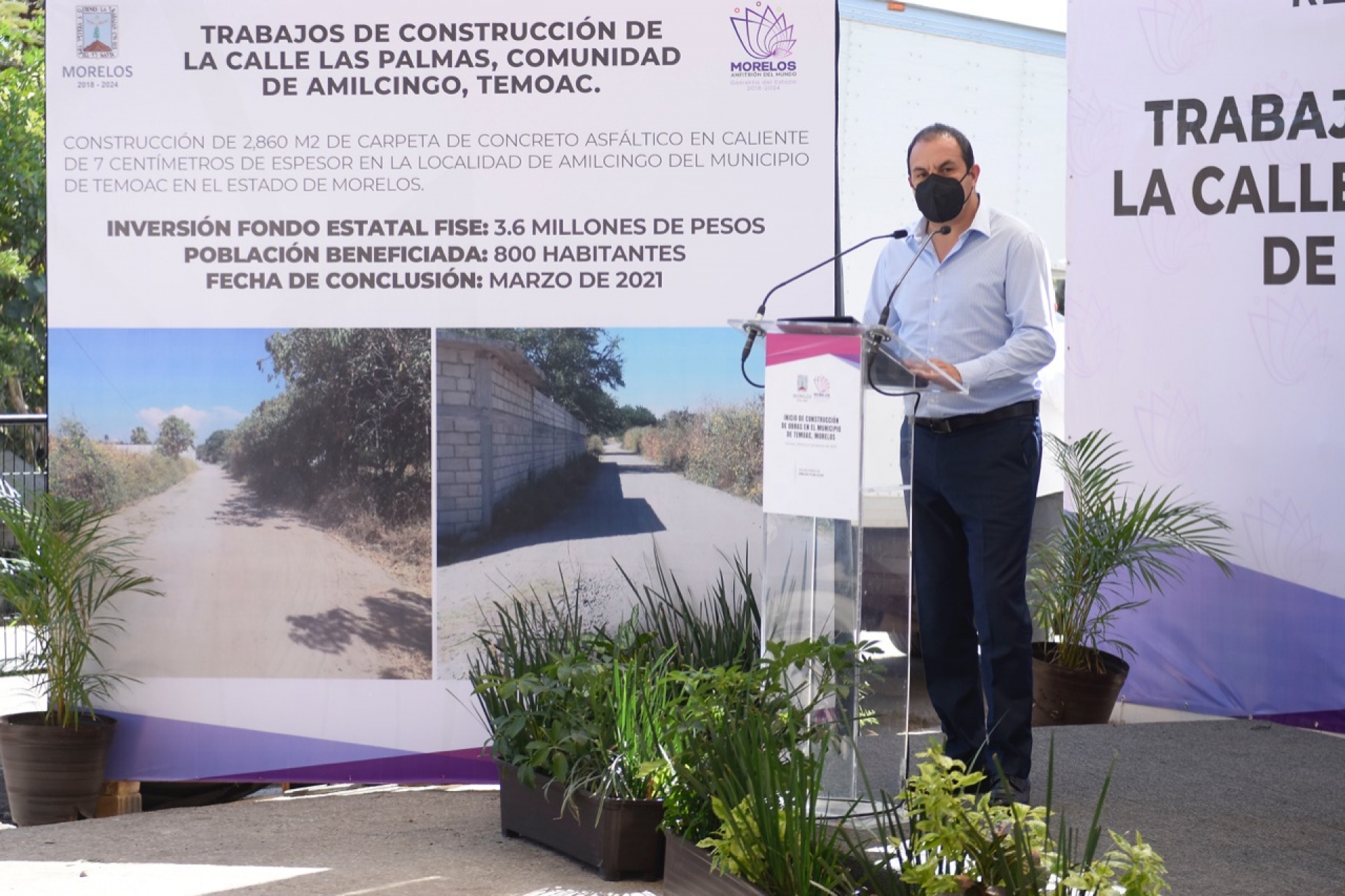 Pide Cuauhtémoc Blanco a municipios coadyuvar para disminuir la movilidad social