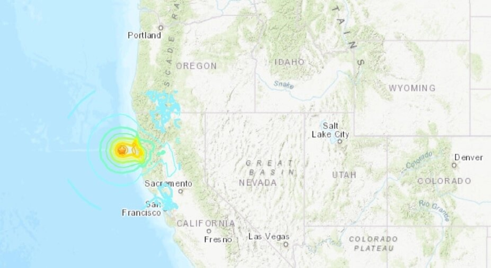 Sismo de magnitud 7 sacude el norte de California; cancelan alerta de tsunami