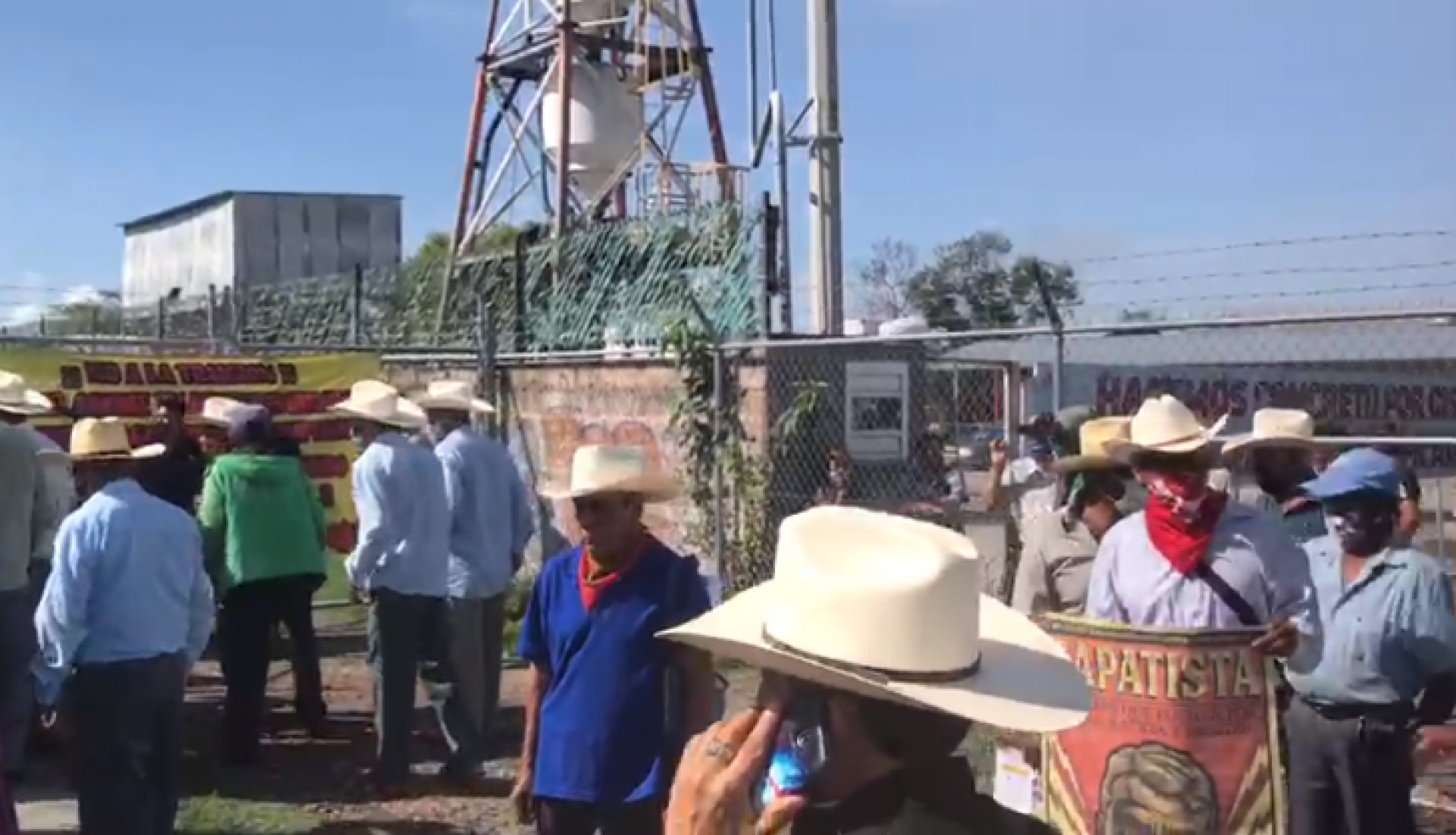 Comisariados y comités ciudadanos se manifiestan en oficinas de Asurco