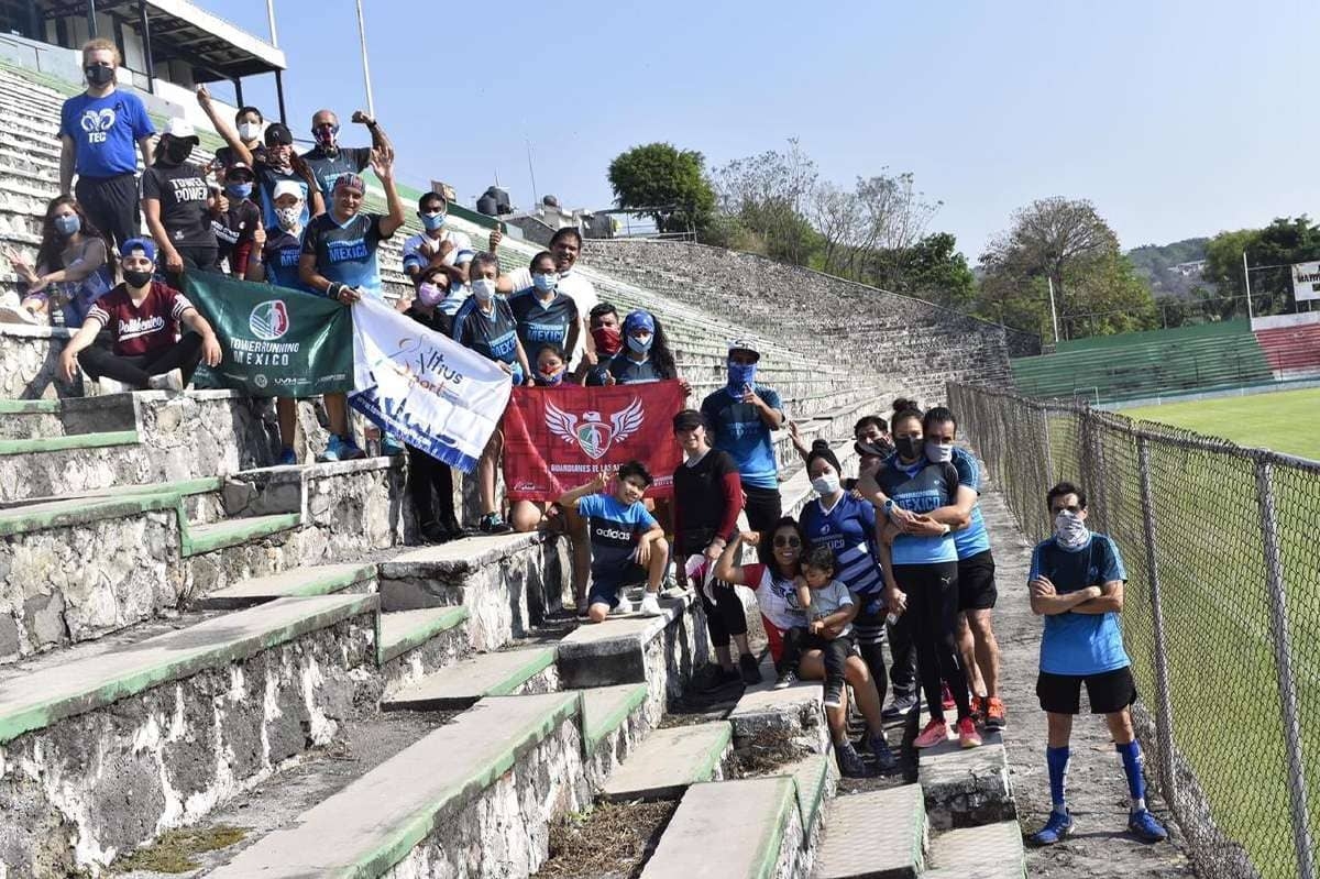 Towerrunning México realiza entrenamiento en Xochitepec
