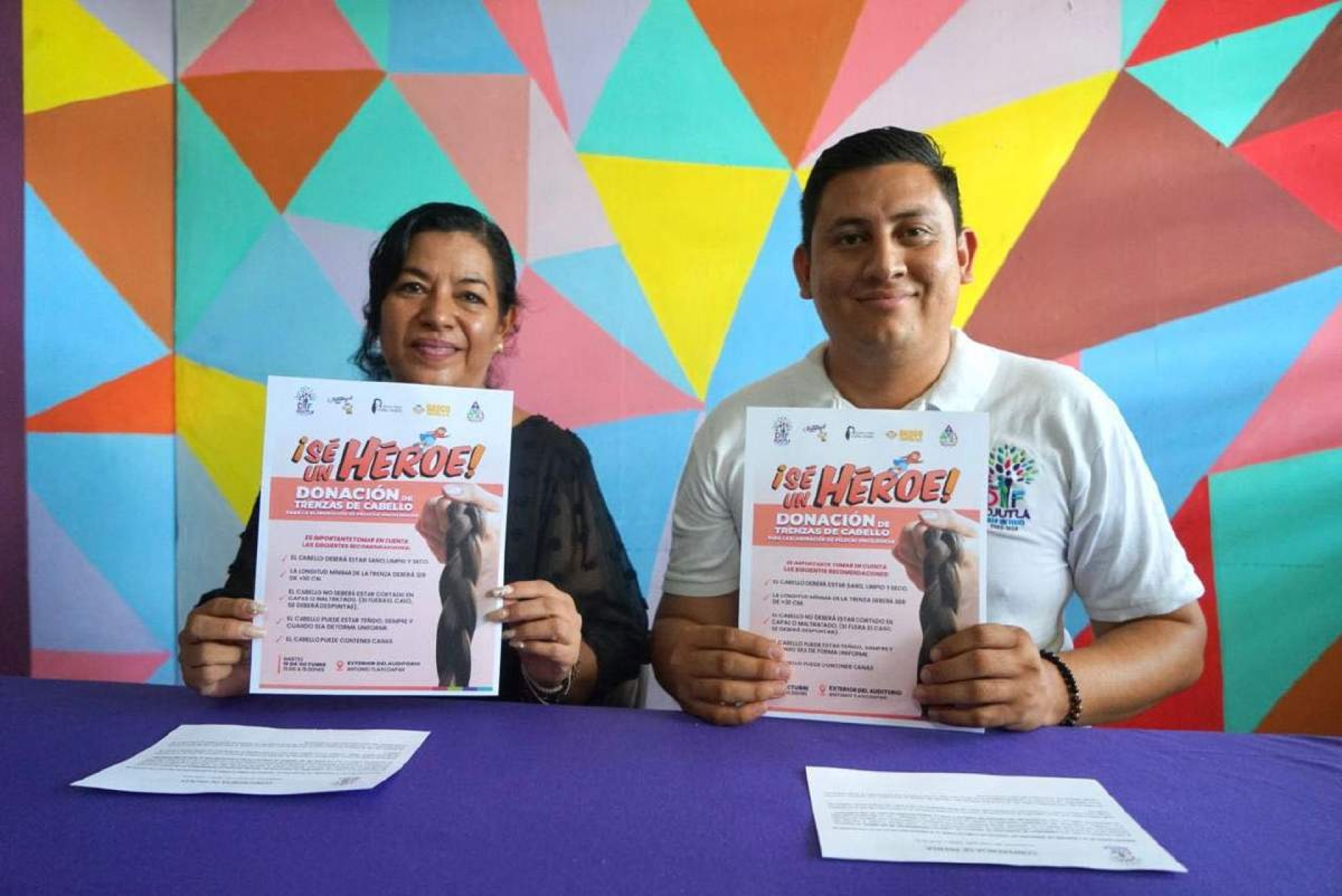 Anuncian campaña de donación de cabello para pelucas oncológicas