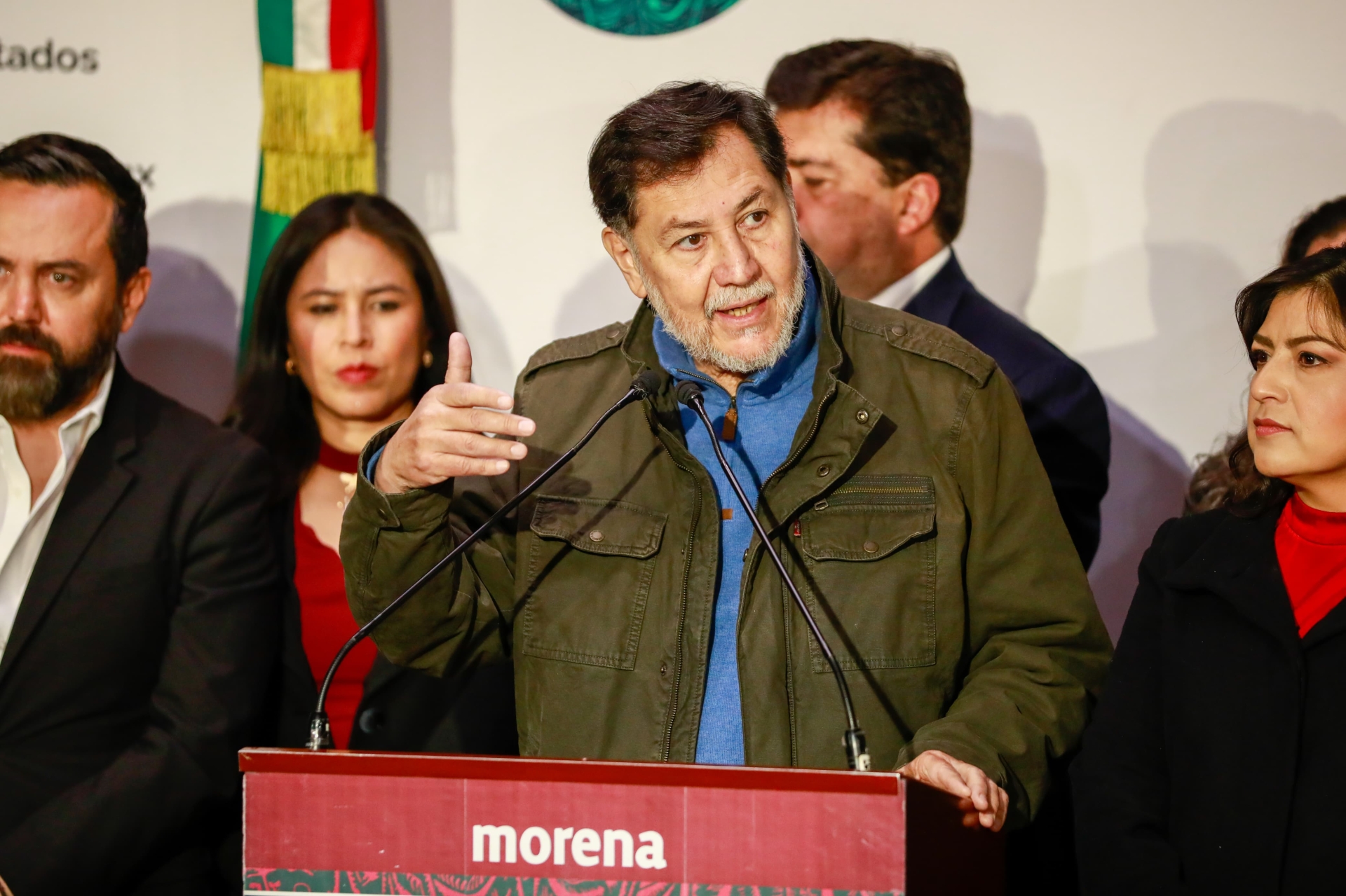 Noroña llama 'irresponsabilidad suprema' a la suspensión del comité evaluador judicial