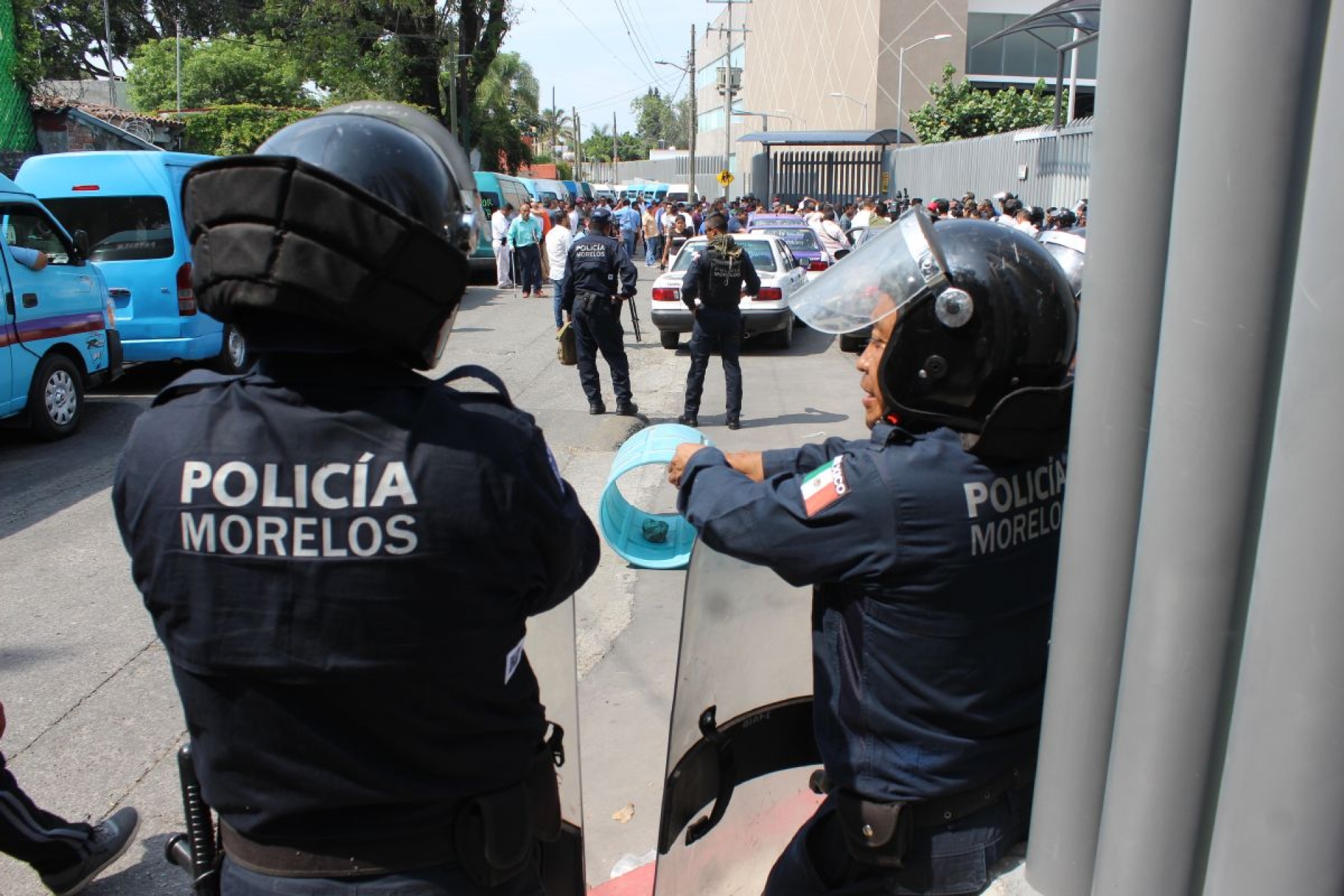 Transportistas siembran caos en Cuernavaca