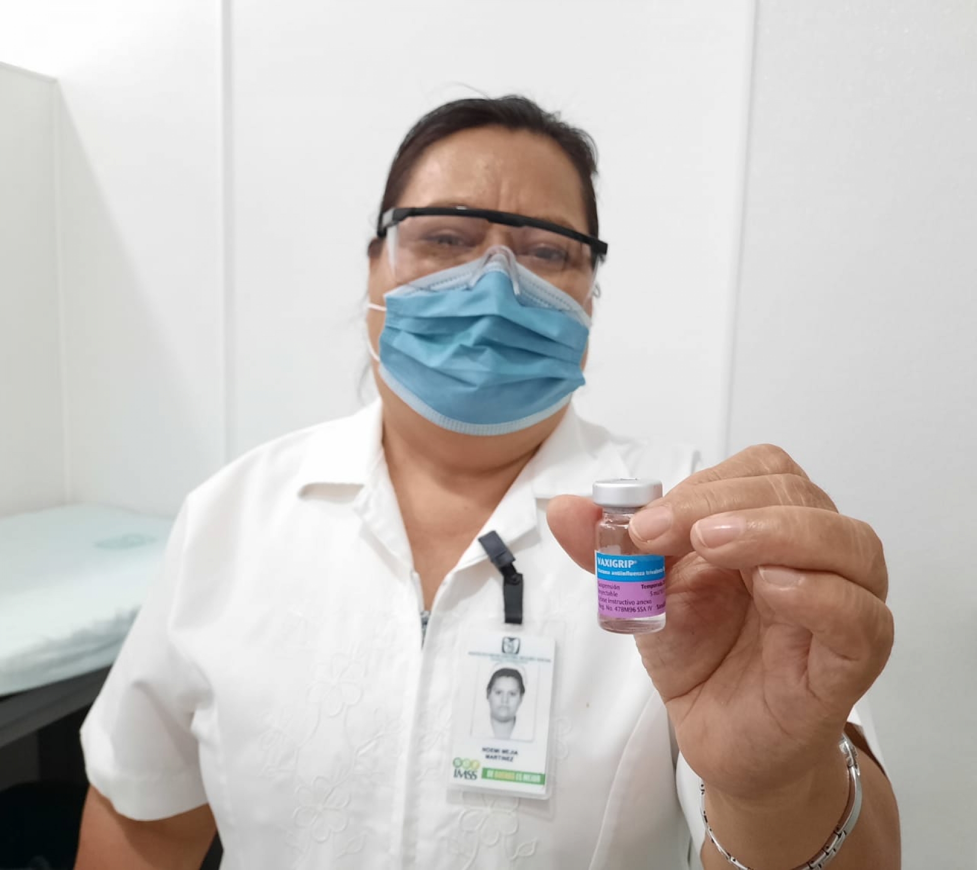 Listo IMSS en Morelos para campaña de vacunación contra influenza