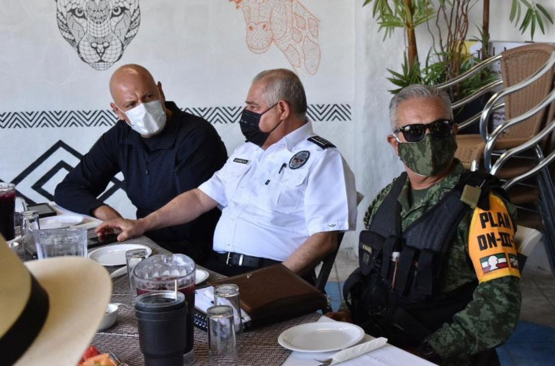 Se reúnen autoridades de seguridad de Morelos y Guerrero