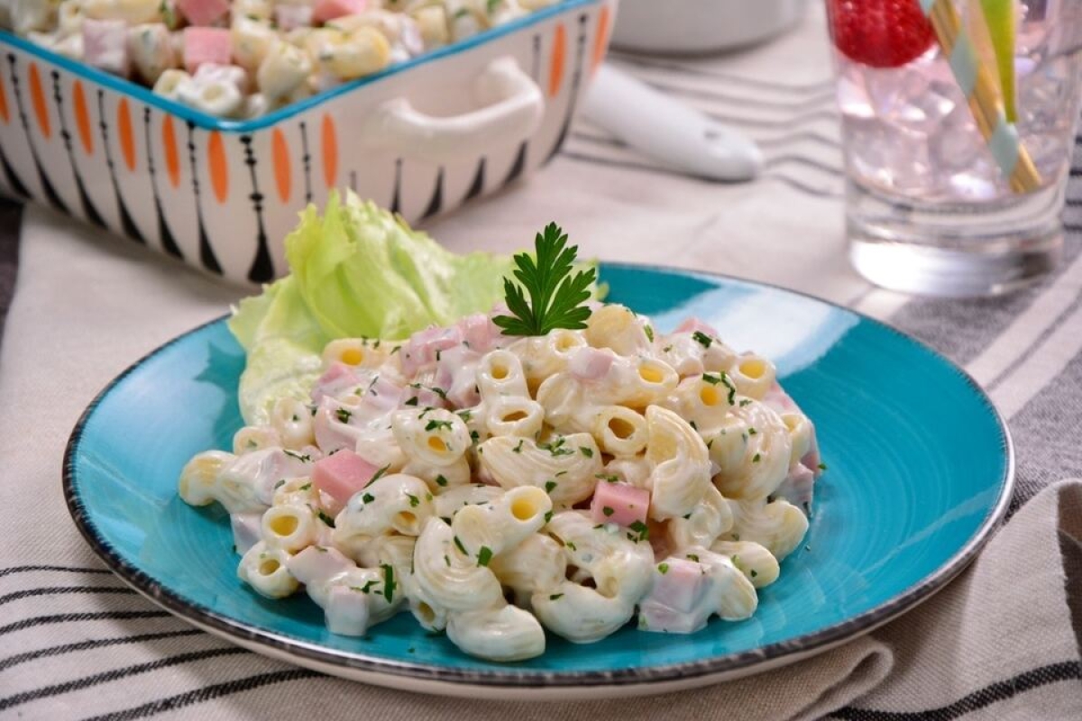 Cena fresca: disfruta de una rica pasta fría de coditos