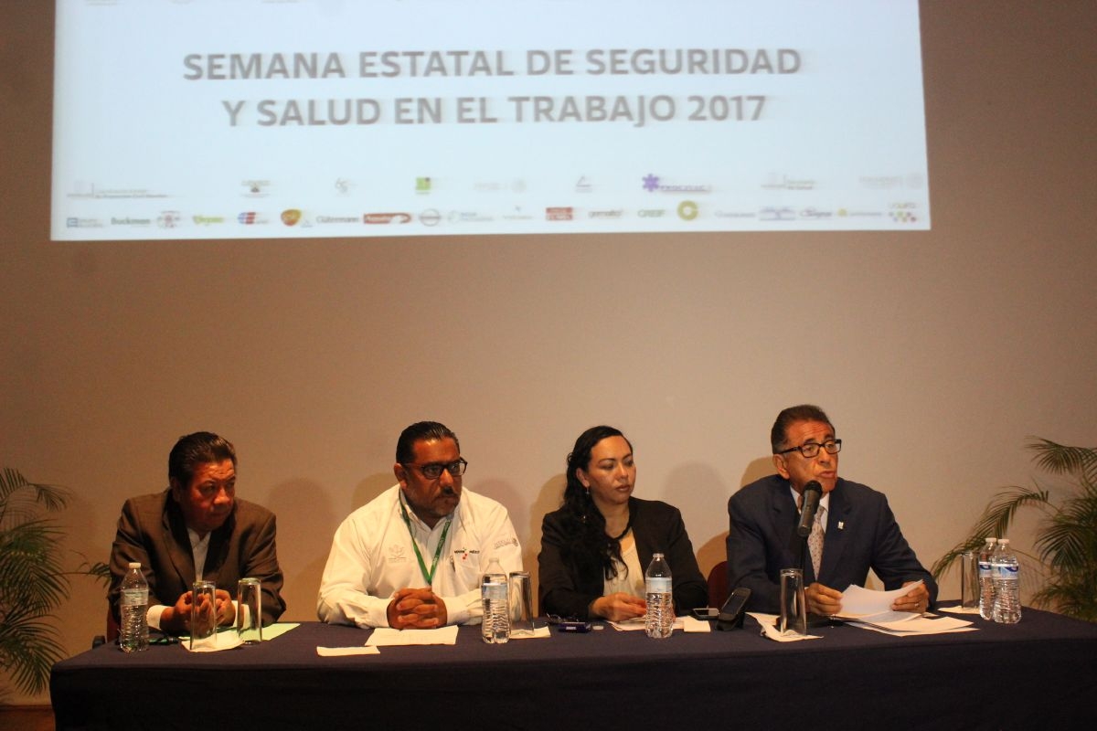 Anuncian la Semana Estatal de Seguridad y Salud en el Trabajo 2017