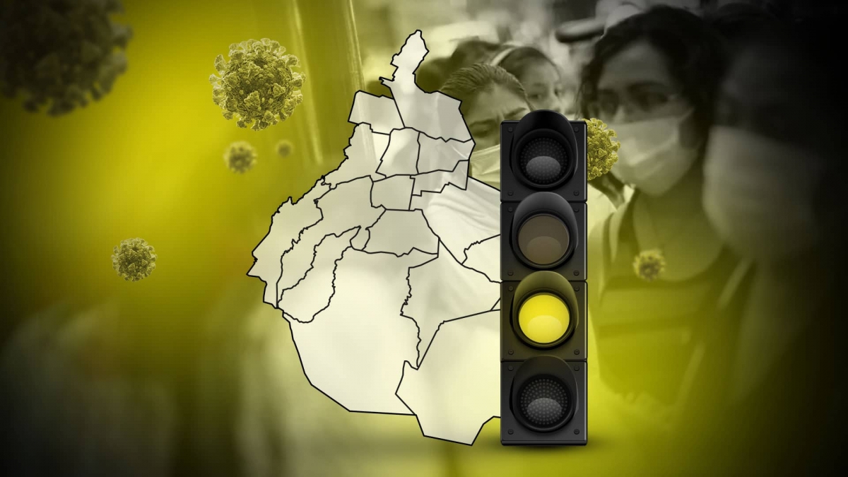CDMX sigue en Semáforo epidemiológico color amarillo