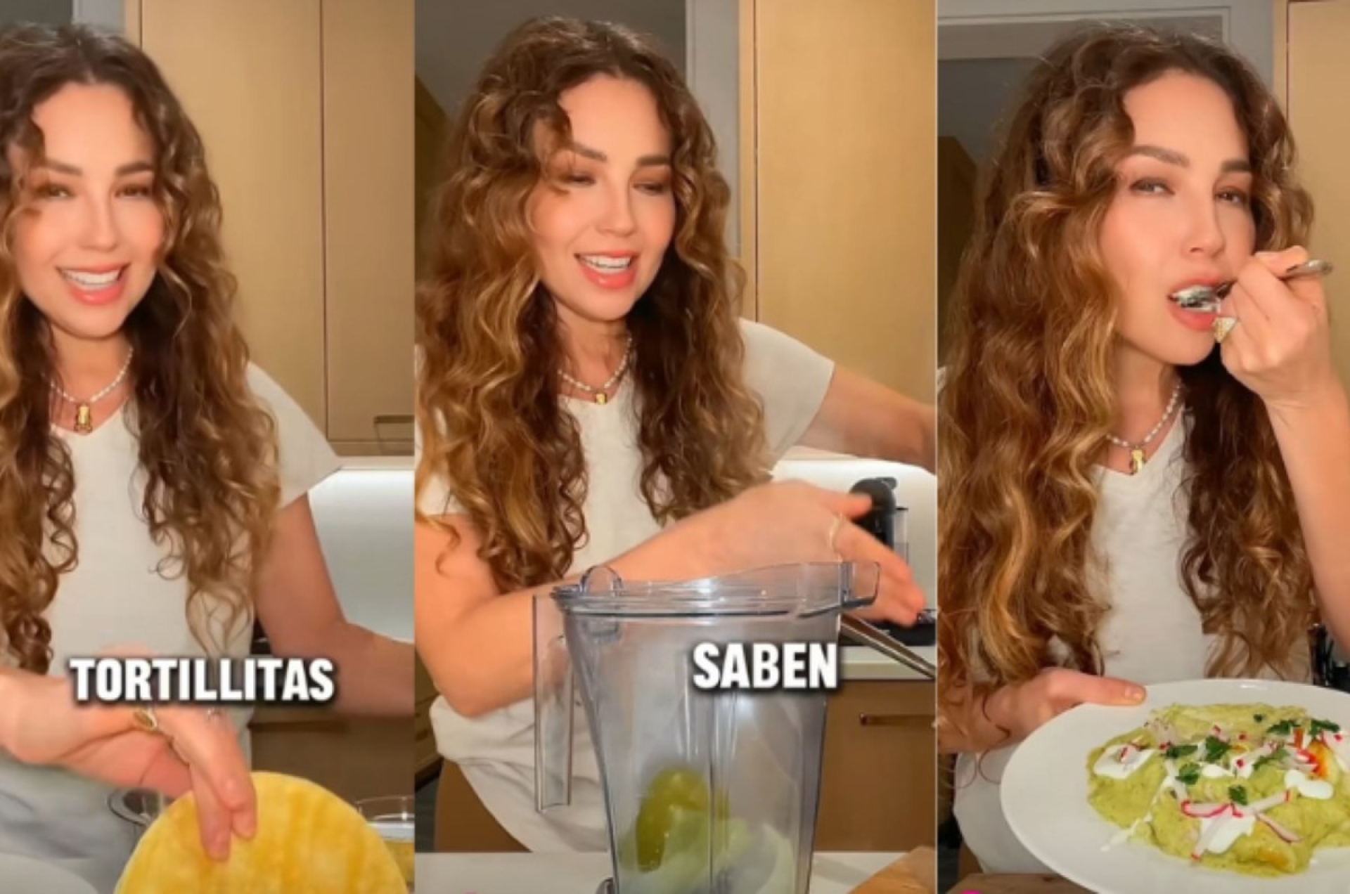 Enchiladas suizas 'Thaliescas': Descubre la deliciosa receta de la cantante