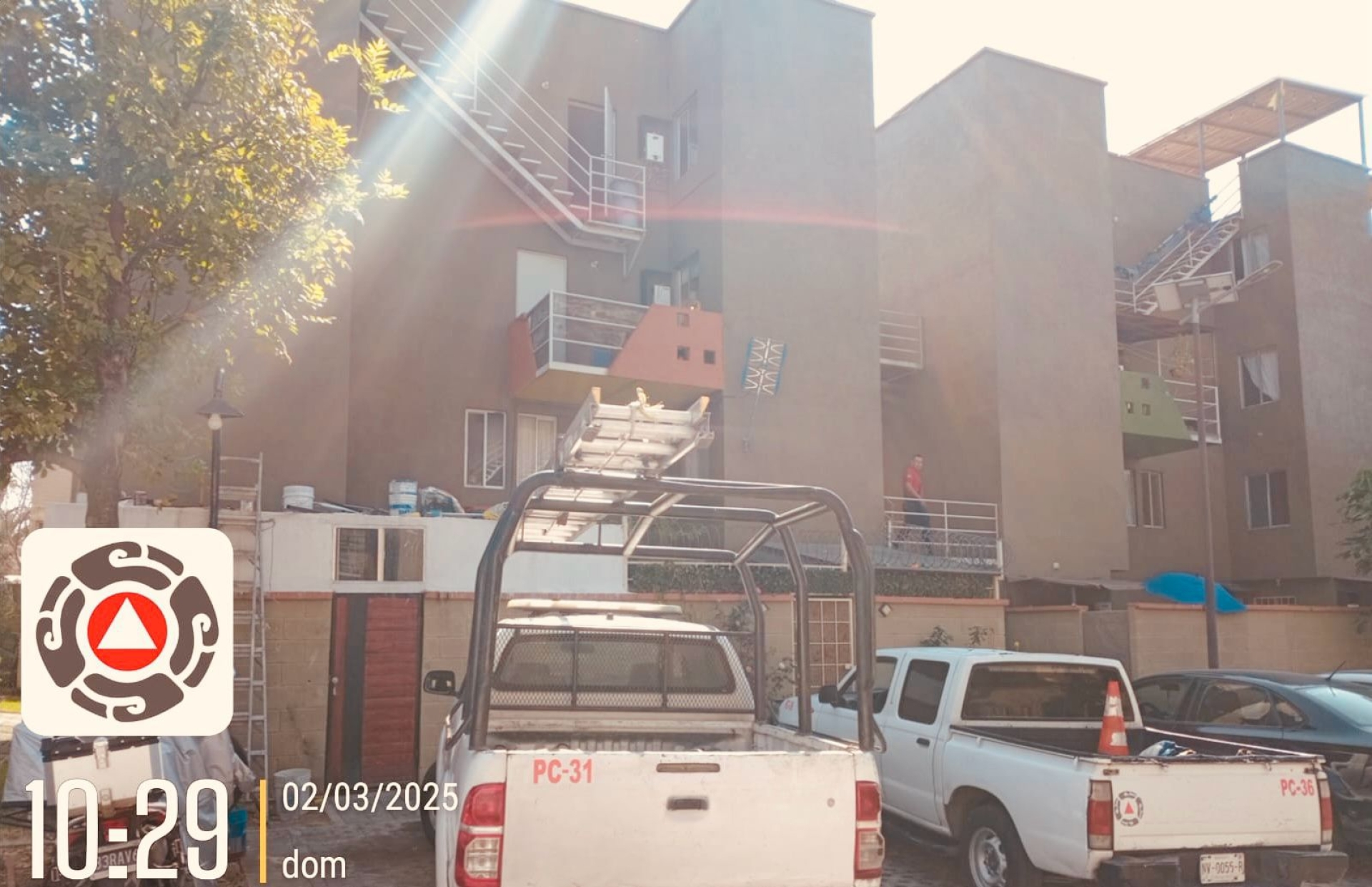 Atiende personal de Bomberos y Unidad de Rescate de Jiutepec conato de incendio