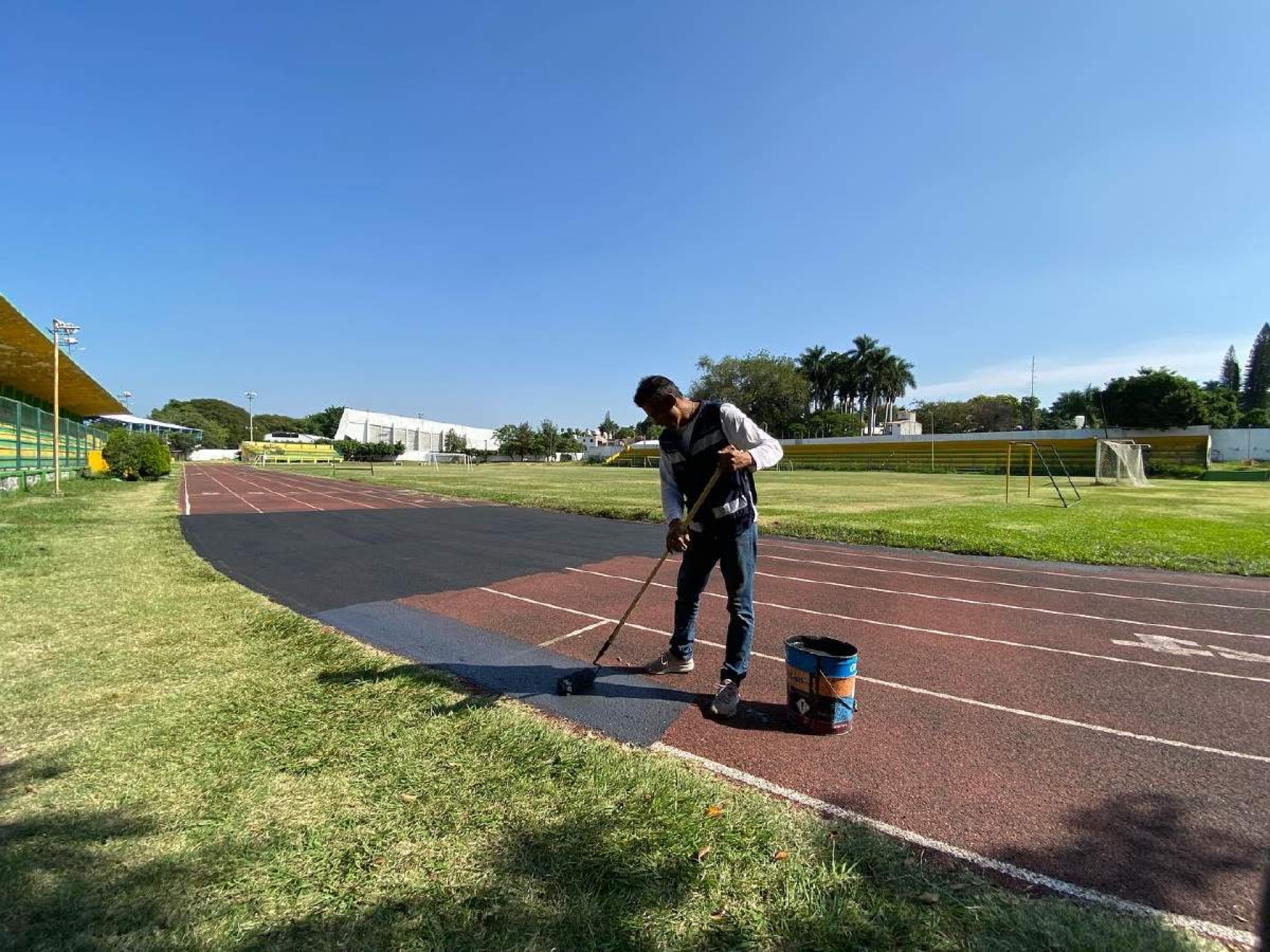En marcha, remodelación de la Unidad Deportiva de Cuautla