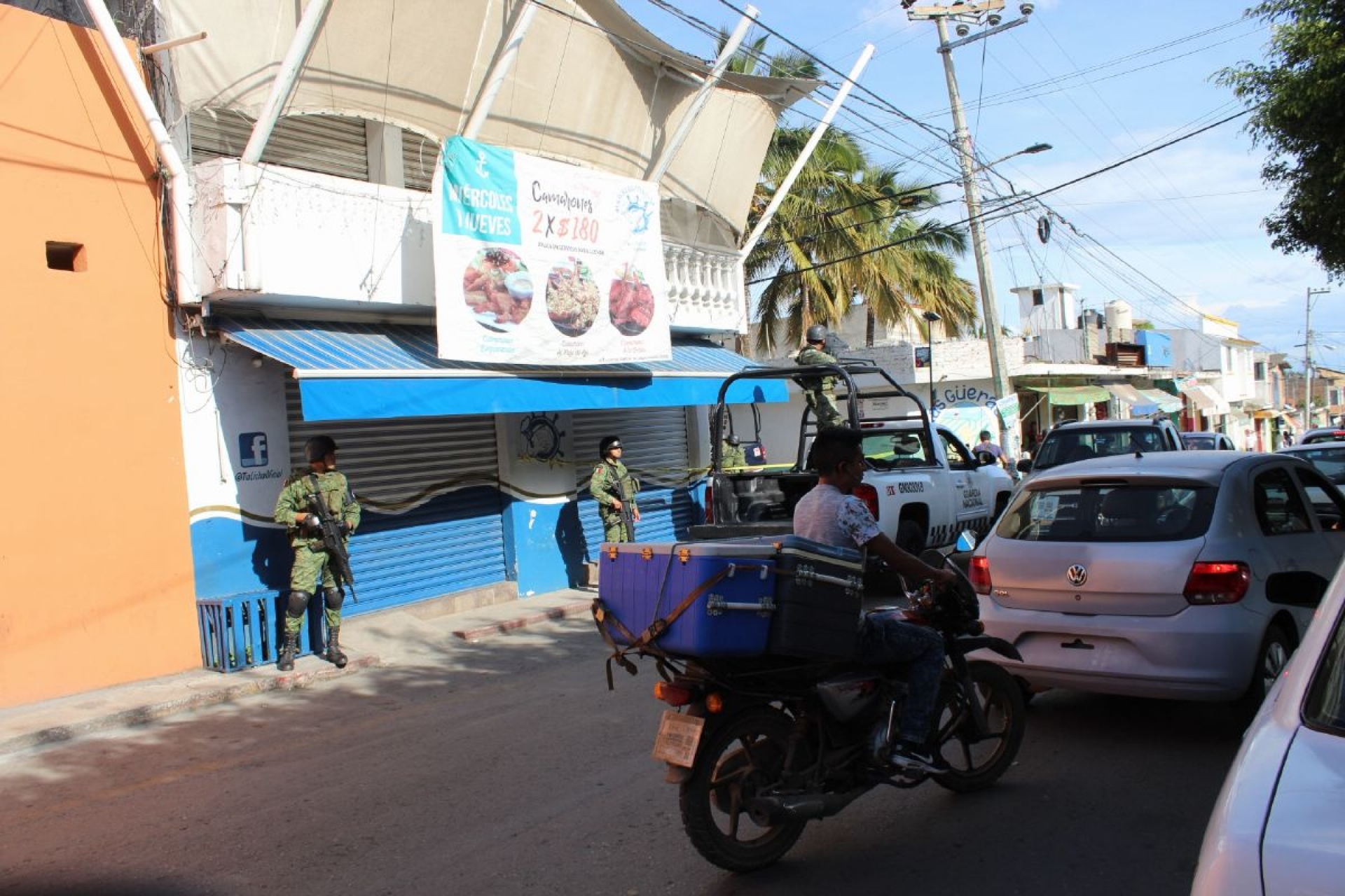 Acribillan a un joven en marisquería