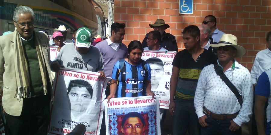 Llega a la UAEM la Caravana Nacional por Ayotzinapa