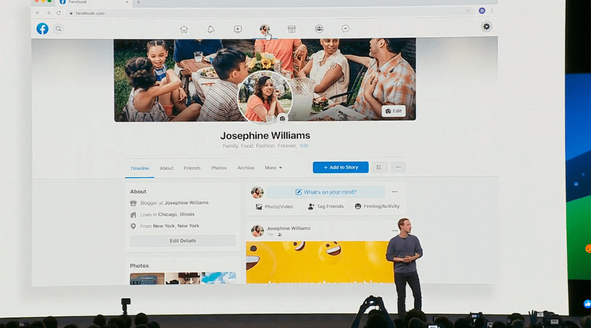 Este será el rediseño de Facebook para su app