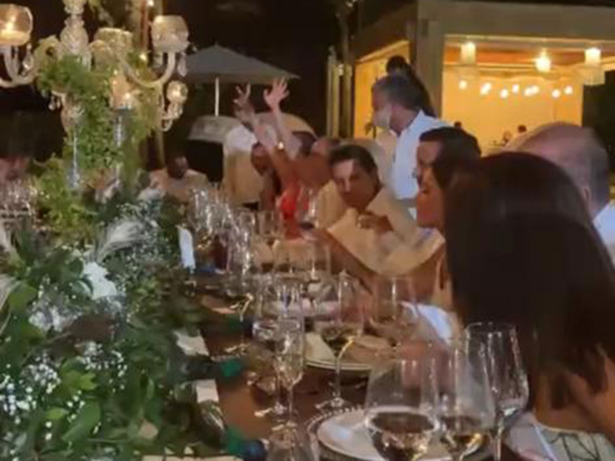 Graban a Peña Nieto en exclusiva boda en República Dominicana